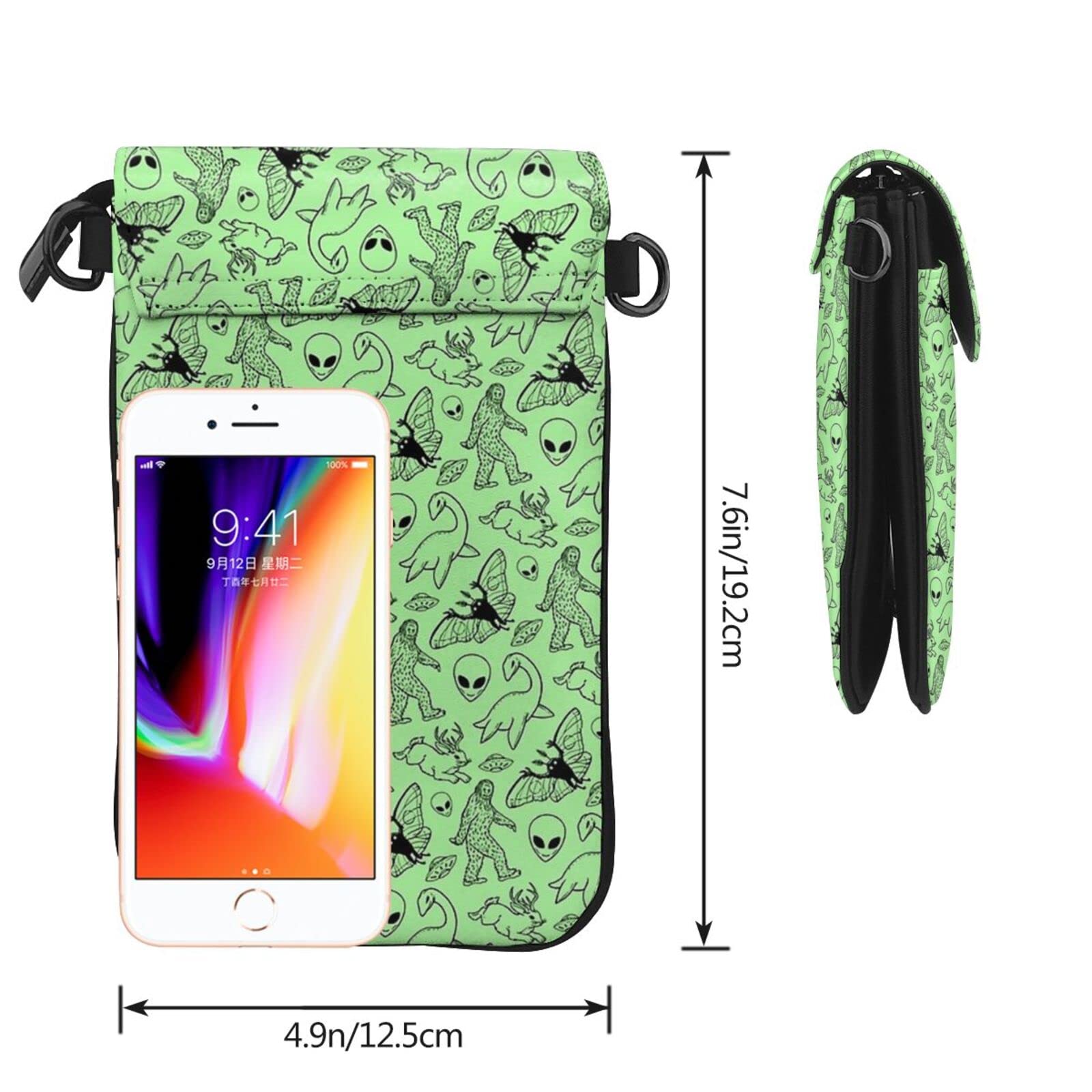SWEET TANG Women's Cell Phone Wallet Purse - Crossbody Shoulder Bag with Card Slots & RFID Protection - Perfect for Shopping, Travel, and Everyday Use