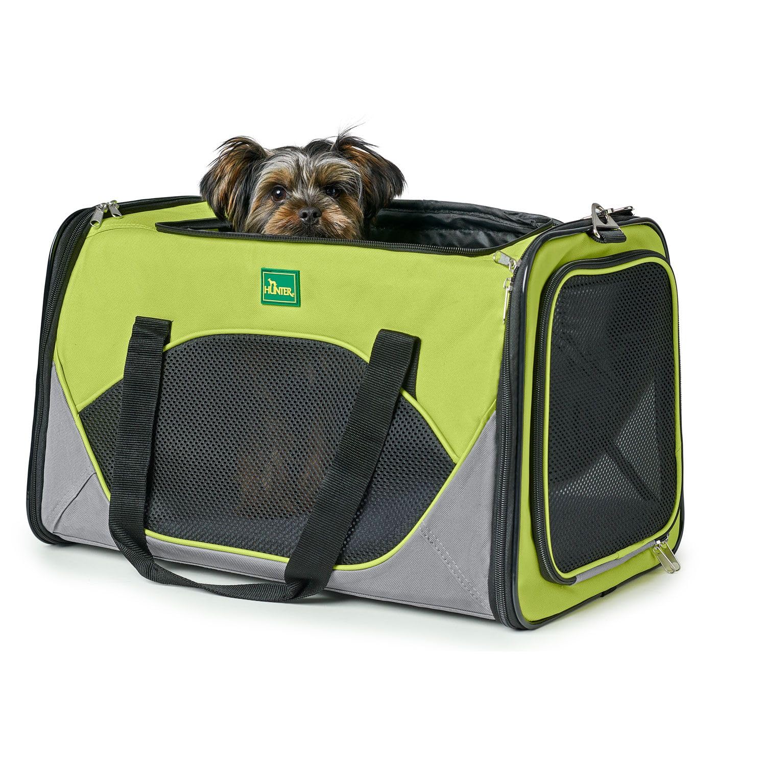 HUNTER 61698 Kansas Dog Travel Carrier Bag - Durable Pet Transport for Small to Medium Dogs - Perfect for Car, Airplane & Outdoor Adventures