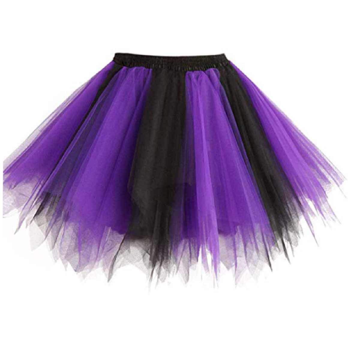 Vintage 1950s Short Tulle Petticoat - Ballet Bubble Tutu Skirt for Women | Retro Swing Dance, Cosplay & Wedding Party Outfit