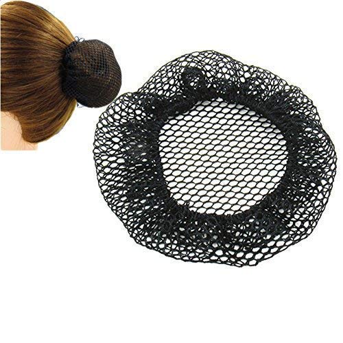 Premium Hair Bun Nets (Pack of 12) - Soft Stretchable Hair Styling Nets for Women & Girls - Perfect for Ballet, Dance, Work & Everyday Hairstyles