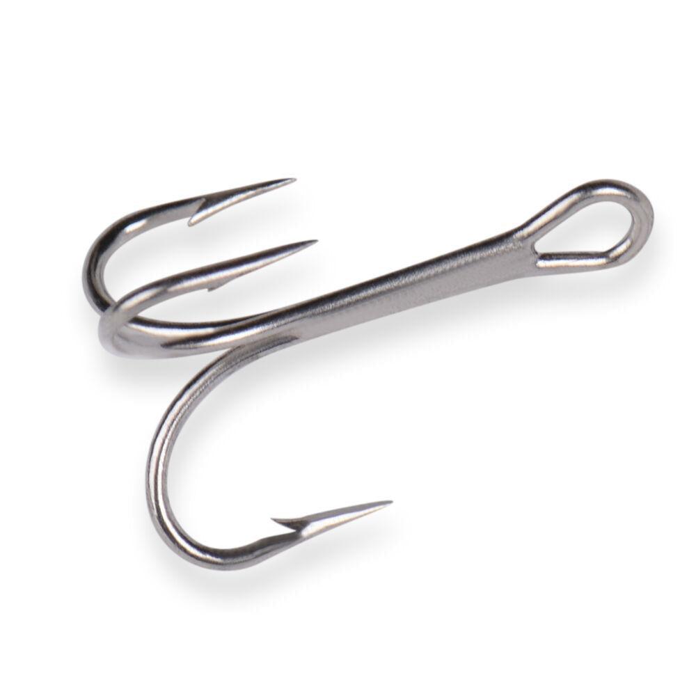 Mustad Duratin Treble Hooks - High Performance Fishing Hooks for Bass, Trout & Saltwater Fishing | Perfect for Lures, Jigs & Freshwater/Saltwater Angling