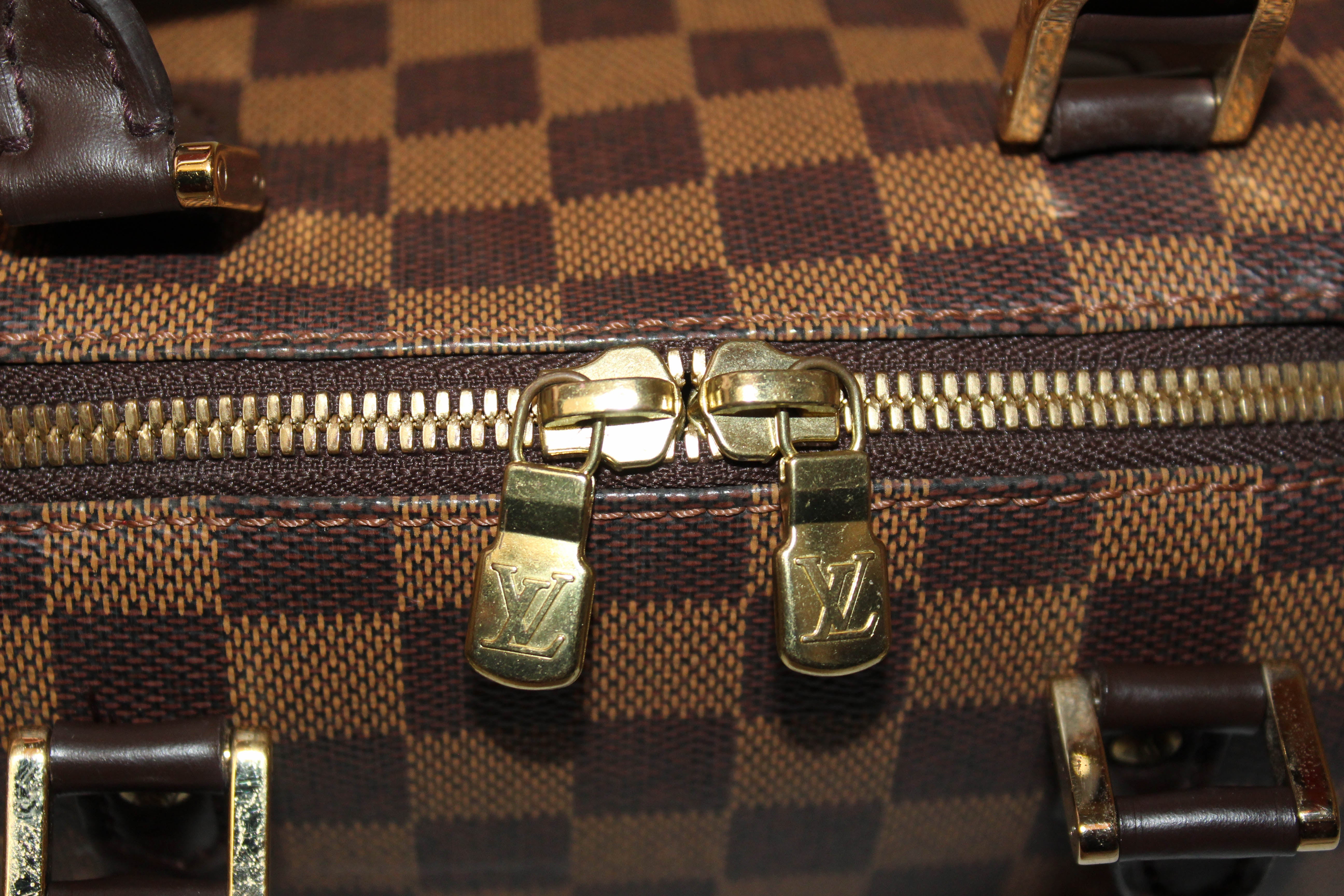 Authentic Louis Vuitton Damier Ebene Mini Ribera Crossbody Handbag for Women | Luxury Designer Shoulder Bag | Perfect for Date Night, Travel & Everyday Use