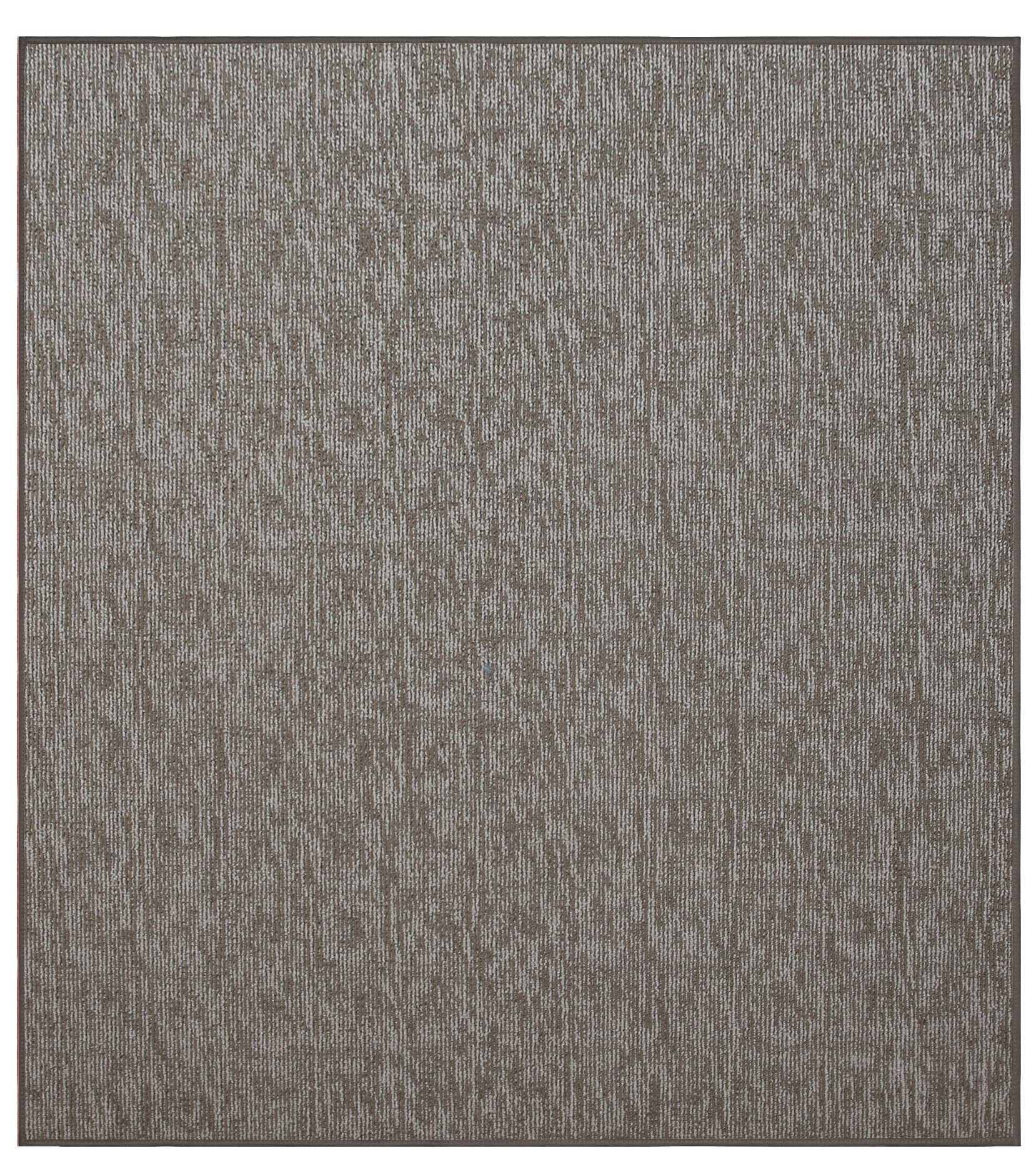 Custom Size 10' x 10' Neutral Indoor Outdoor Area Rugs - Soft Ambient Carpet for Living Room, Patio & Bedroom Decor
