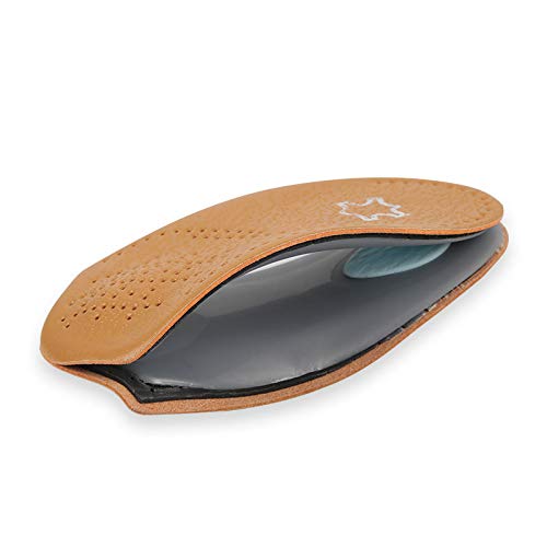 3/4 Length Orthotic Insoles with Metatarsal Pad & Arch Support - Cushioned Heel Pain Relief for Men & Women - Perfect for Running, Walking & Work Shoes