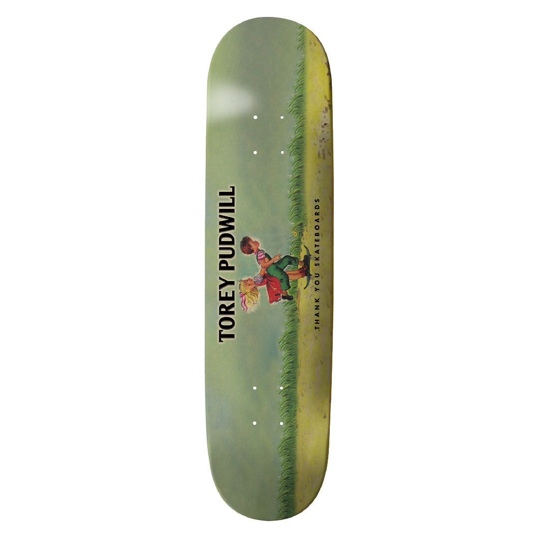 Torey Pudwill 'Doing Thangs' 7.75 Inch Skateboard Deck - Pro Skateboard for Street & Park Riding | Perfect for Skateboarders & Collectors