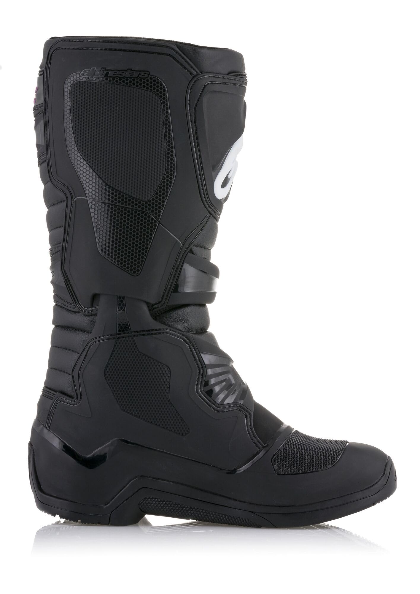 Alpinestars Tech 3 Men's Motorcycle Boots - Size 11 Black - Durable Off-Road Riding Boots for Motocross & Adventure Biking