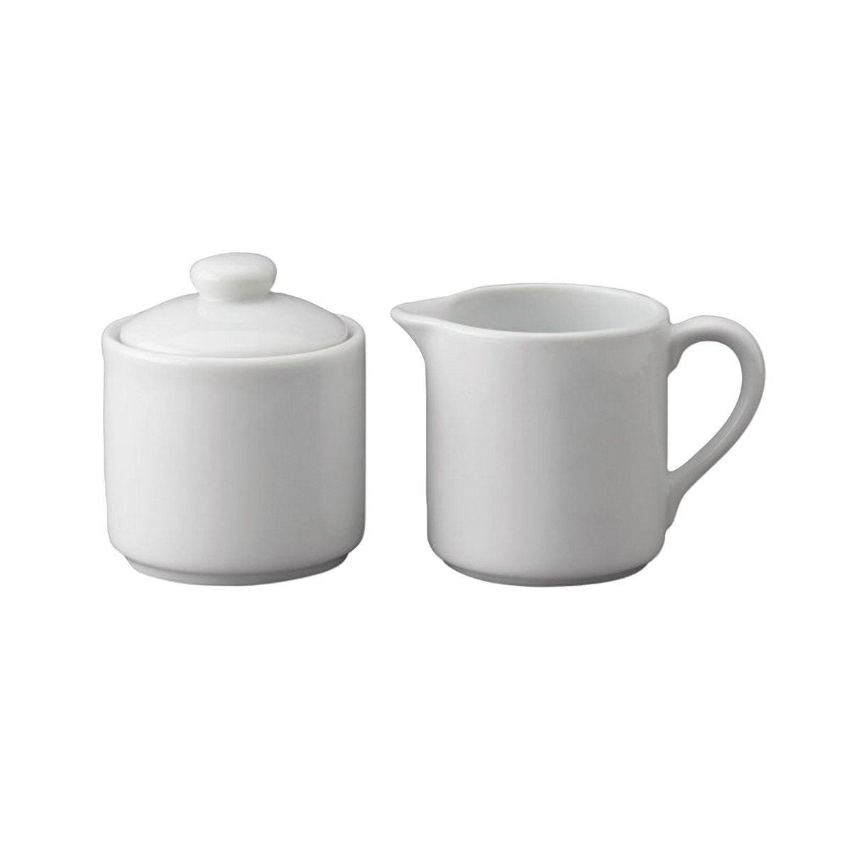 Premium Ceramic Sugar and Creamer Set for Coffee & Tea - Elegant Kitchen Serving Accessories for Home, Restaurants, and Cafes