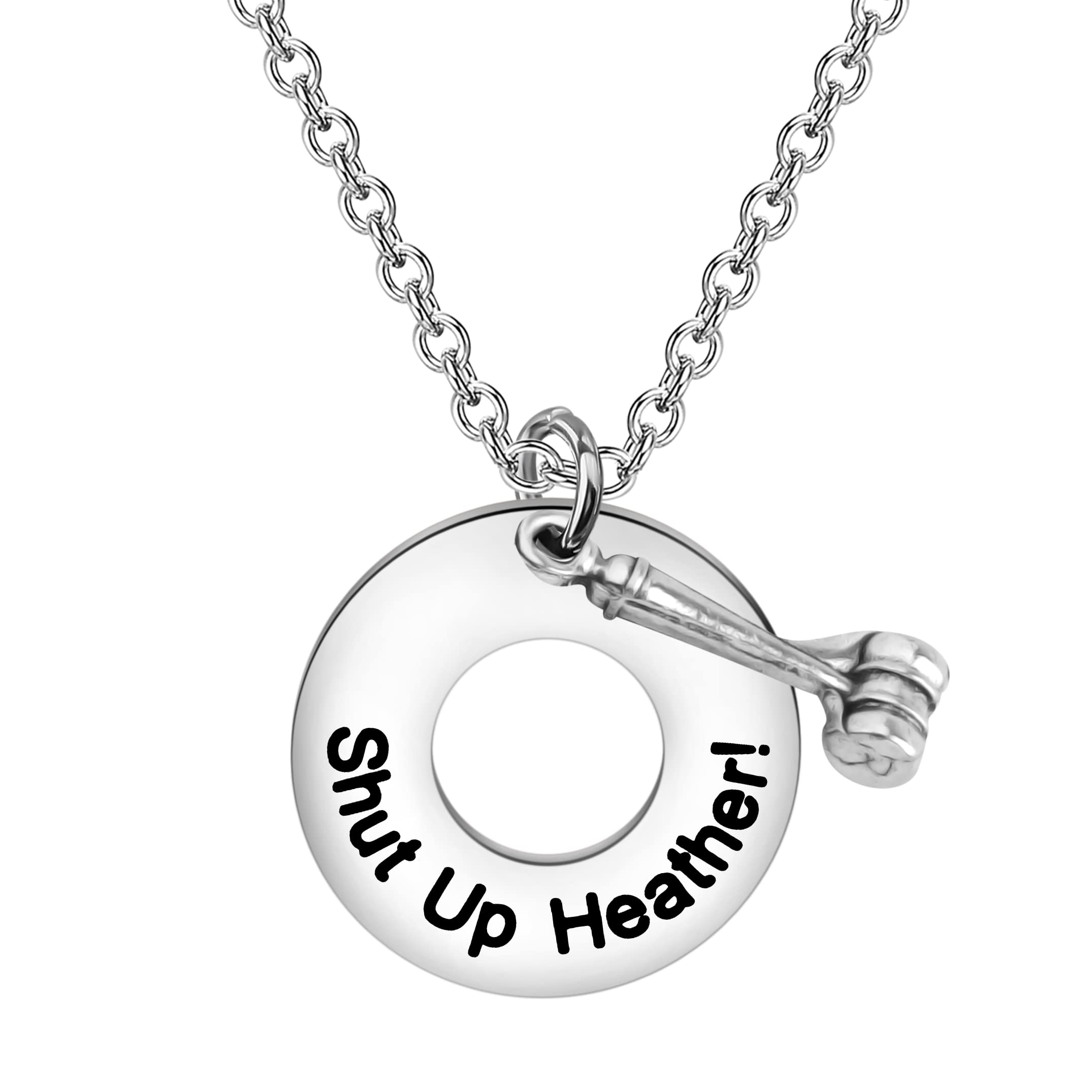 Heathers Broadway Musical Necklace - Vintage Inspired Jewelry Gift for Women & Girls - Perfect for Cosplay, Theater Fans & Musical Lovers