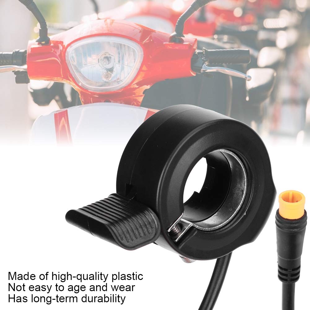 Electric Bike Thumb Throttle - Waterproof Finger Accelerator for E-Bikes & Scooters - Perfect for Commuting, Off-Roading & Urban Riding