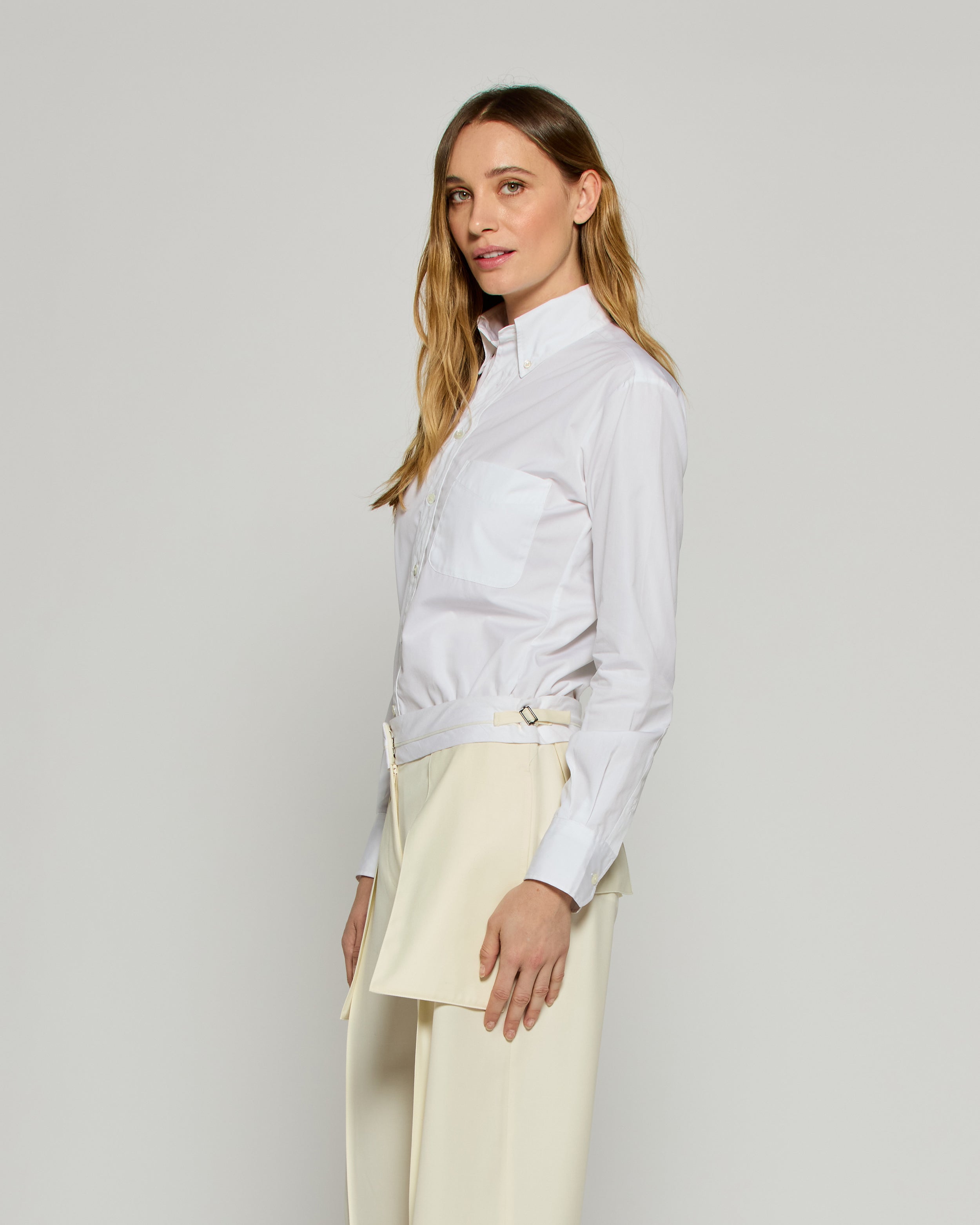 Johnny Fitted Shirt for Men - Premium White Casual Button Down Shirt | Perfect for Office, Date Night & Business Casual Outfits