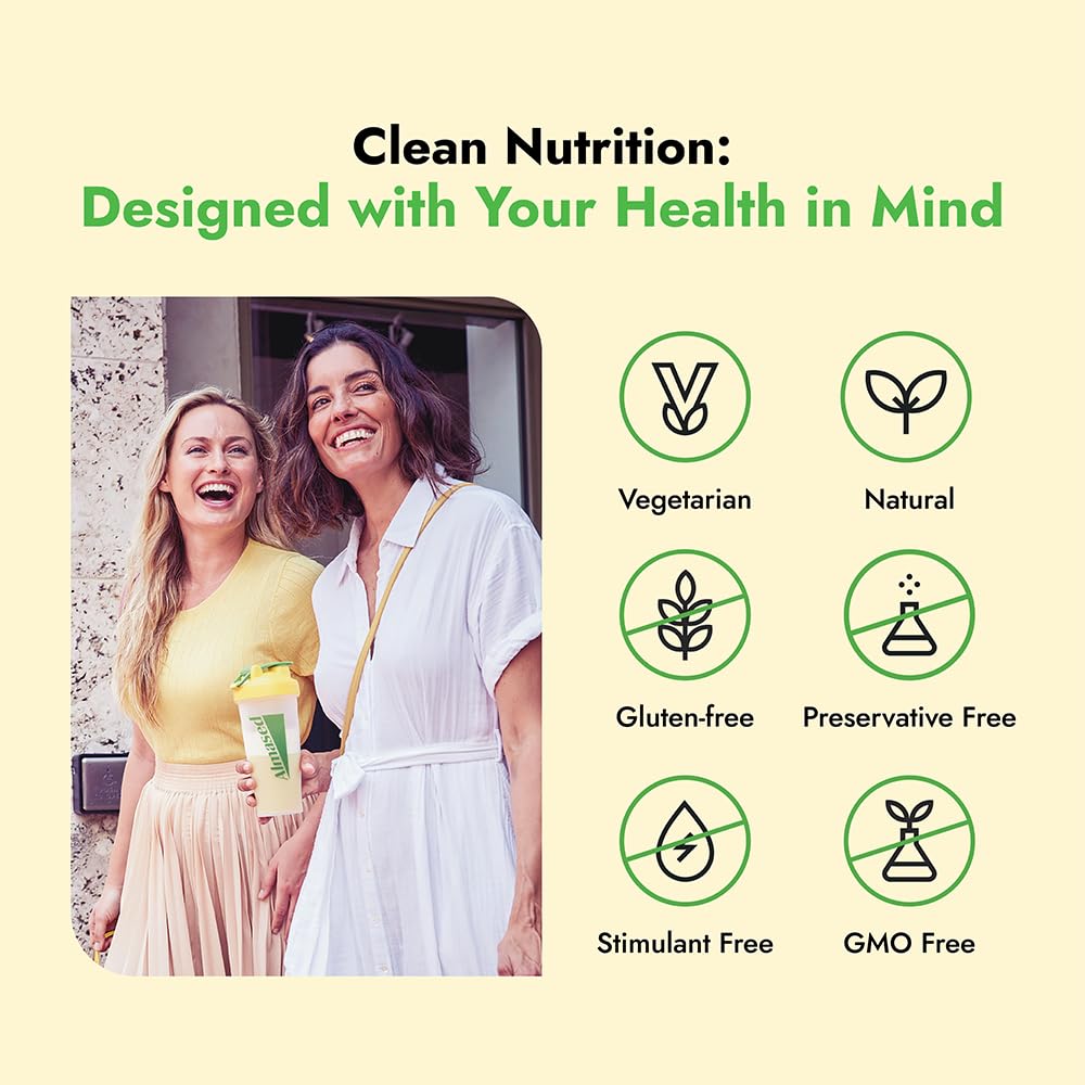 Almased High Protein Powder for Weight Loss - 27g Protein per Serving, Natural Meal Replacement Shake for Men & Women, Original Flavor (3 x 17.6oz Cans + Scoop Included) | Supports Weight Management, Muscle Recovery & Healthy Lifestyle