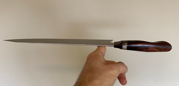 Premium Joe Edson 270mm AEB-L Stainless Steel K-Tip Gyuto Custom Chef Knife - Professional Japanese Kitchen Knife for Slicing, Dicing & Precision Cooking