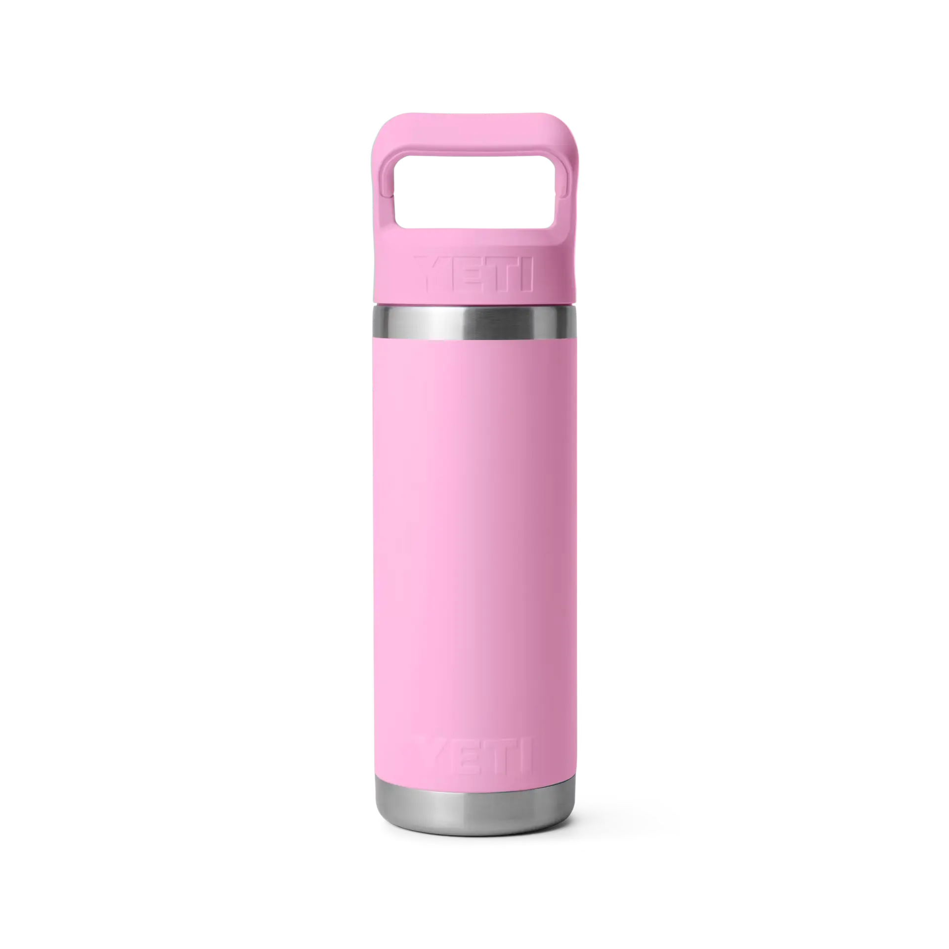 18 oz Rambler Insulated Water Bottle with Straw Lid - Leakproof Stainless Steel for Hiking, Gym & Outdoor Adventures