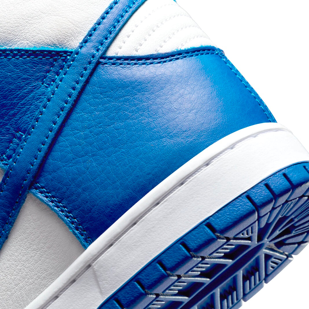 Nike SB Dunk High Pro ISO Orange Label Kentucky White Blue Basketball Shoes - Stylish Sneakers for Skateboarding & Streetwear Fashion