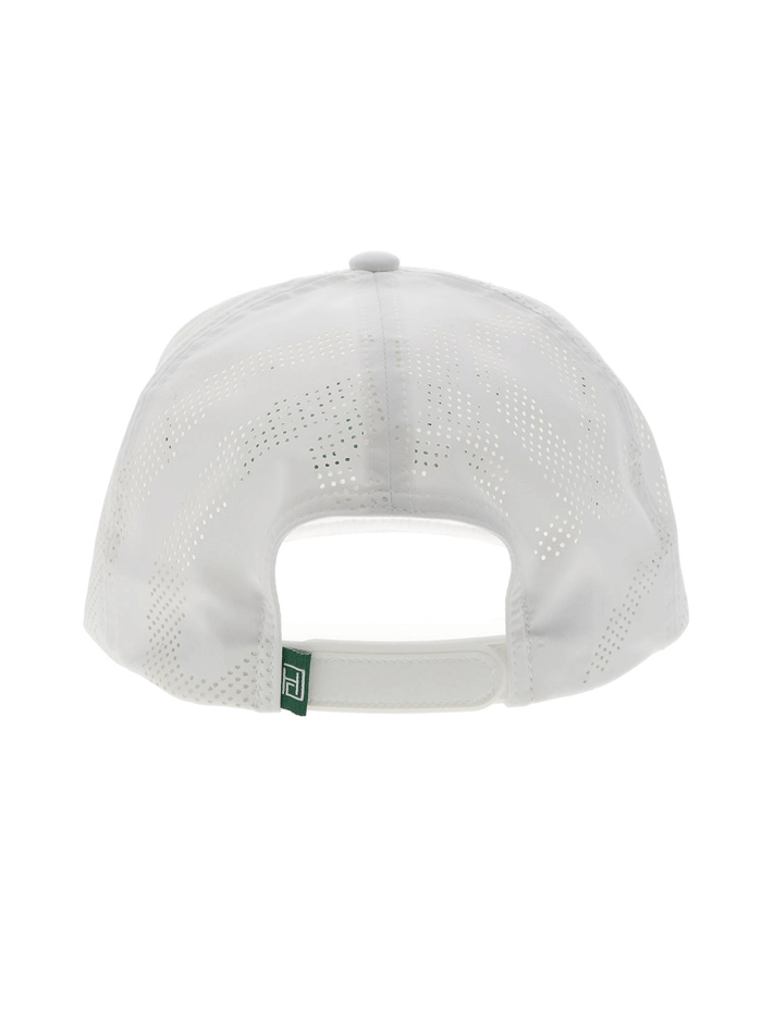 Hooey 2517T WH Cowboy Golf Mid Profile Snapback Trucker Hat - White | Stylish & Comfortable for Golf, Outdoor & Casual Wear