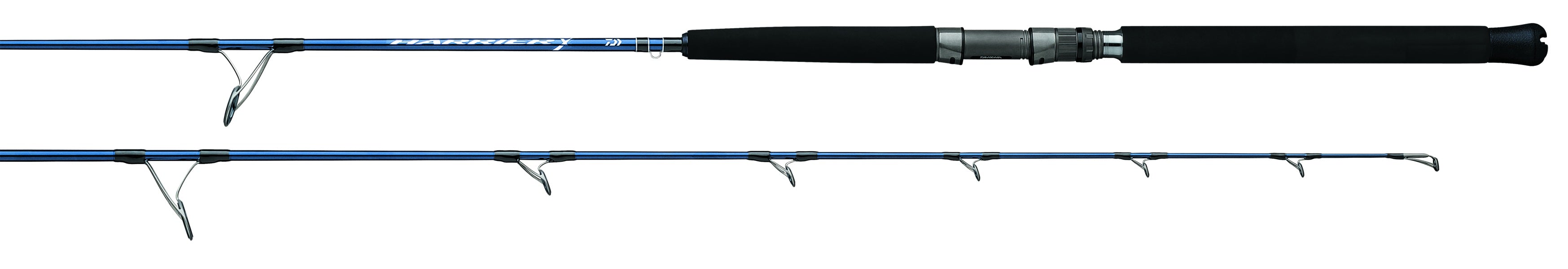 Daiwa Harrier X Jigging Spinning Rod - Lightweight Saltwater Fishing Rod for Jigging & Casting - Perfect for Offshore, Inshore & Deep Sea Fishing Adventures