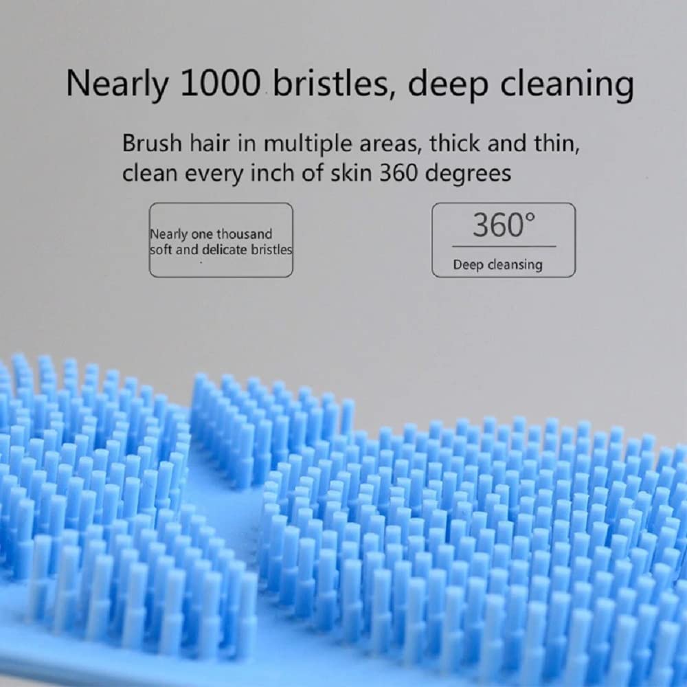 Premium Exfoliating Back Scrubber Belt for Shower & Bath - Long Handle Body Brush with Soft Bristles - Ideal for Exfoliation, Dead Skin Removal & Back Cleaning - Perfect for Men & Women with Hard-to-Reach Areas