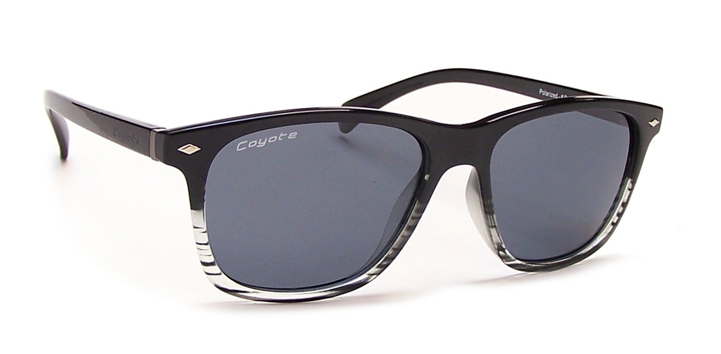 Coyote Eyewear Dakota Polarized Sunglasses for Men & Women - UV Protection, Anti-Glare, Lightweight for Driving, Running, Fishing & Outdoor Sports