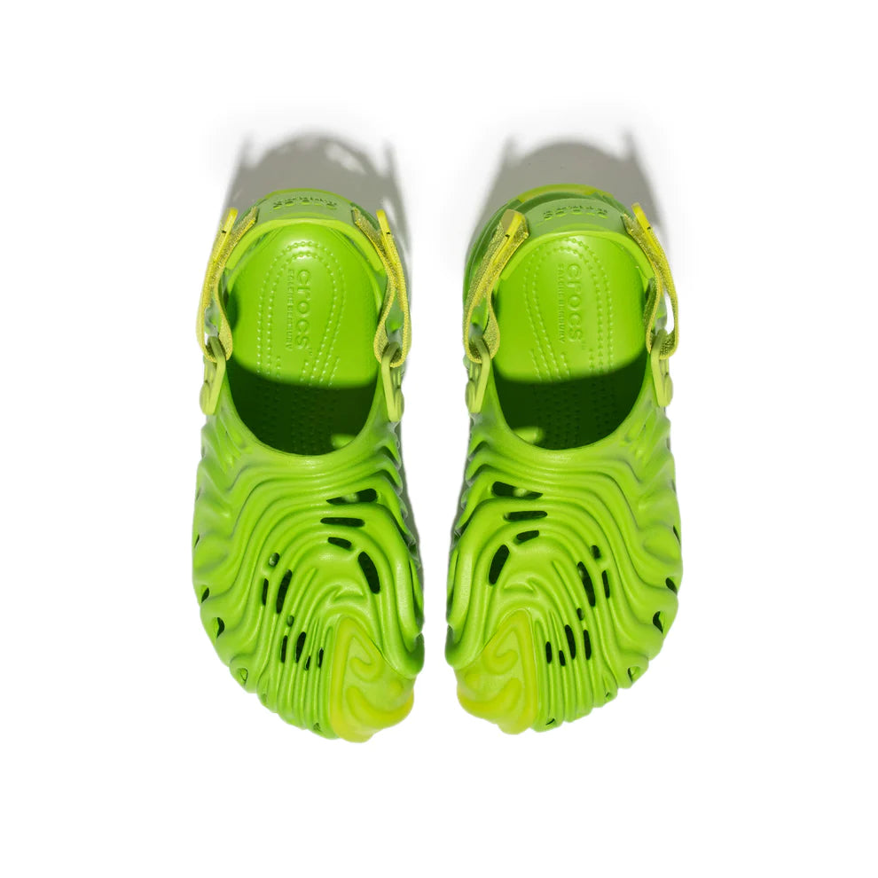 Salehe Bembury x Crocs Pollex Clog - Limited Edition Stratus Green Comfortable Unisex Slides | Perfect for Beach, Pool, Garden & Casual Outdoor Wear