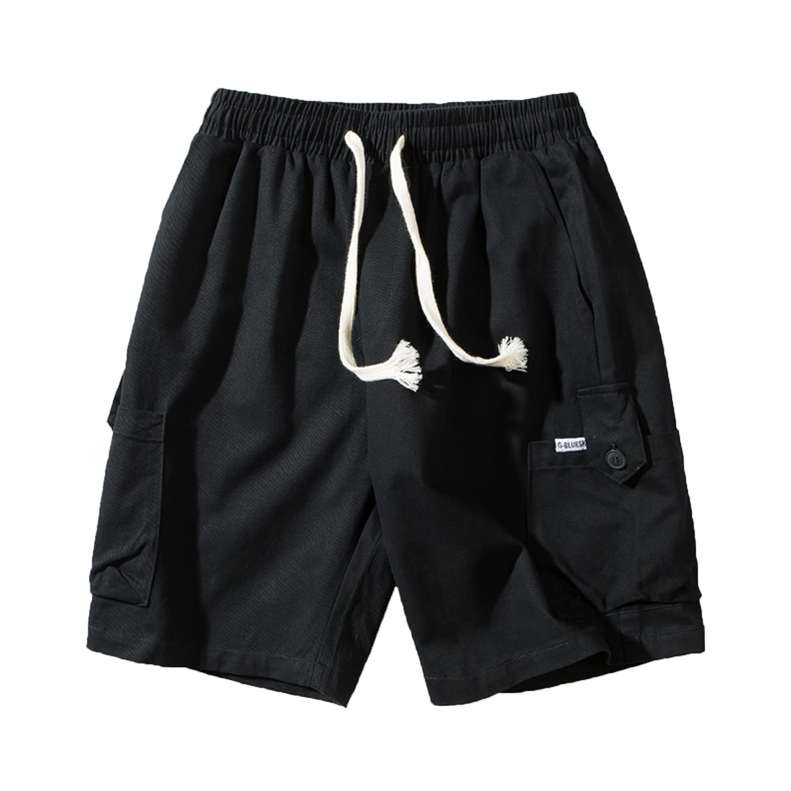 Men's Athletic Running Shorts with Pockets - Breathable Loose Fit Casual Sports Shorts for Summer - Gym, Jogging, Workout & Outdoor Activities