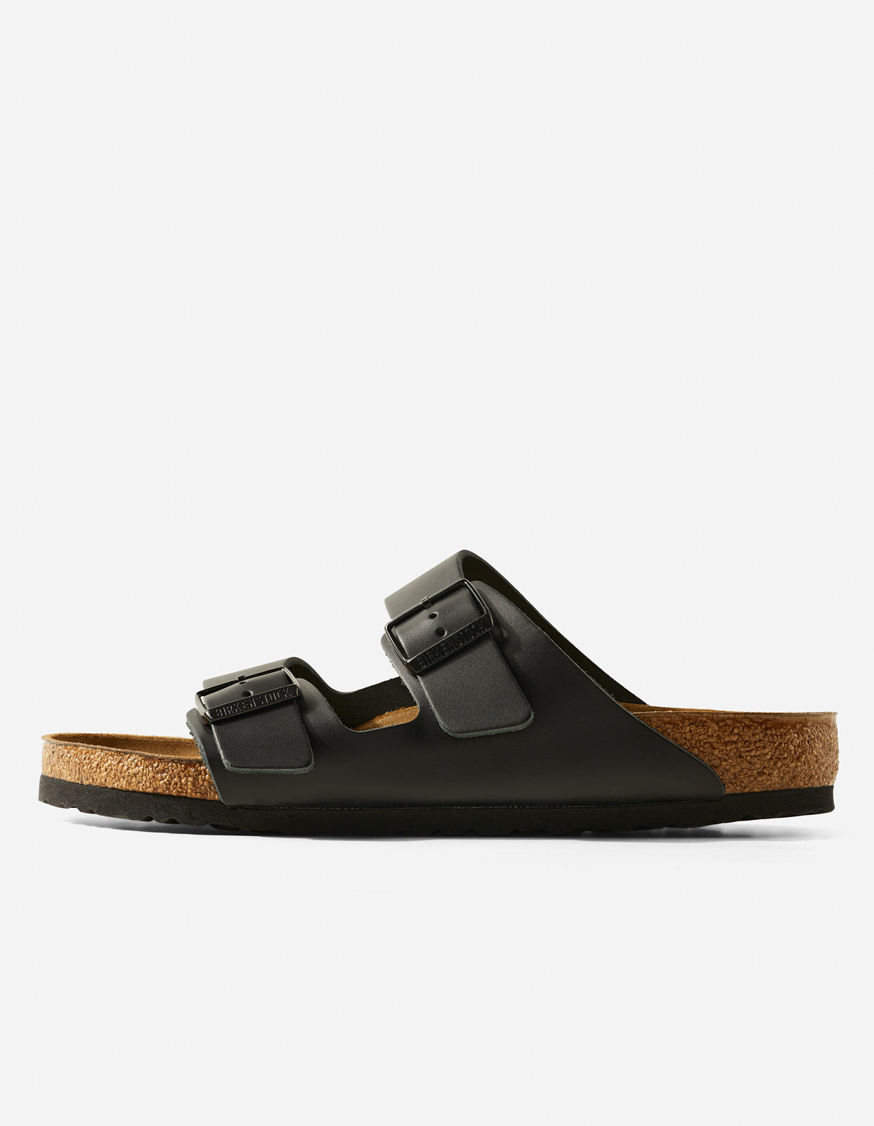 Birkenstock Arizona Sandals - Genuine Natural Leather in Black | Comfortable & Stylish Unisex Footwear for Casual Wear, Walking, and Outdoor Activities