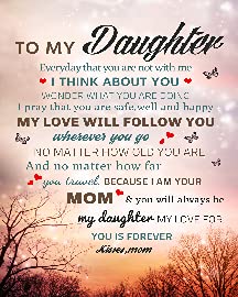 To My Daughter Letter from Mom1