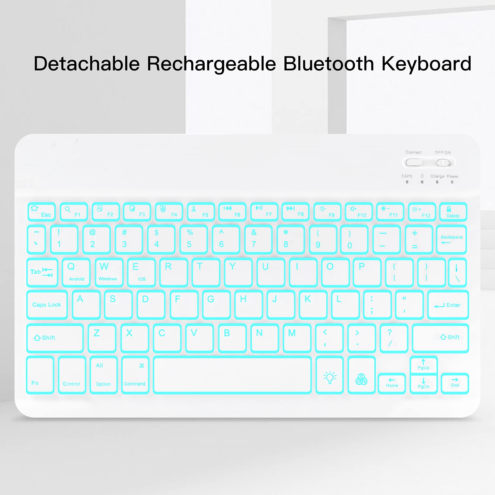 Backlit Wireless Keyboard Case for iPad 10.2