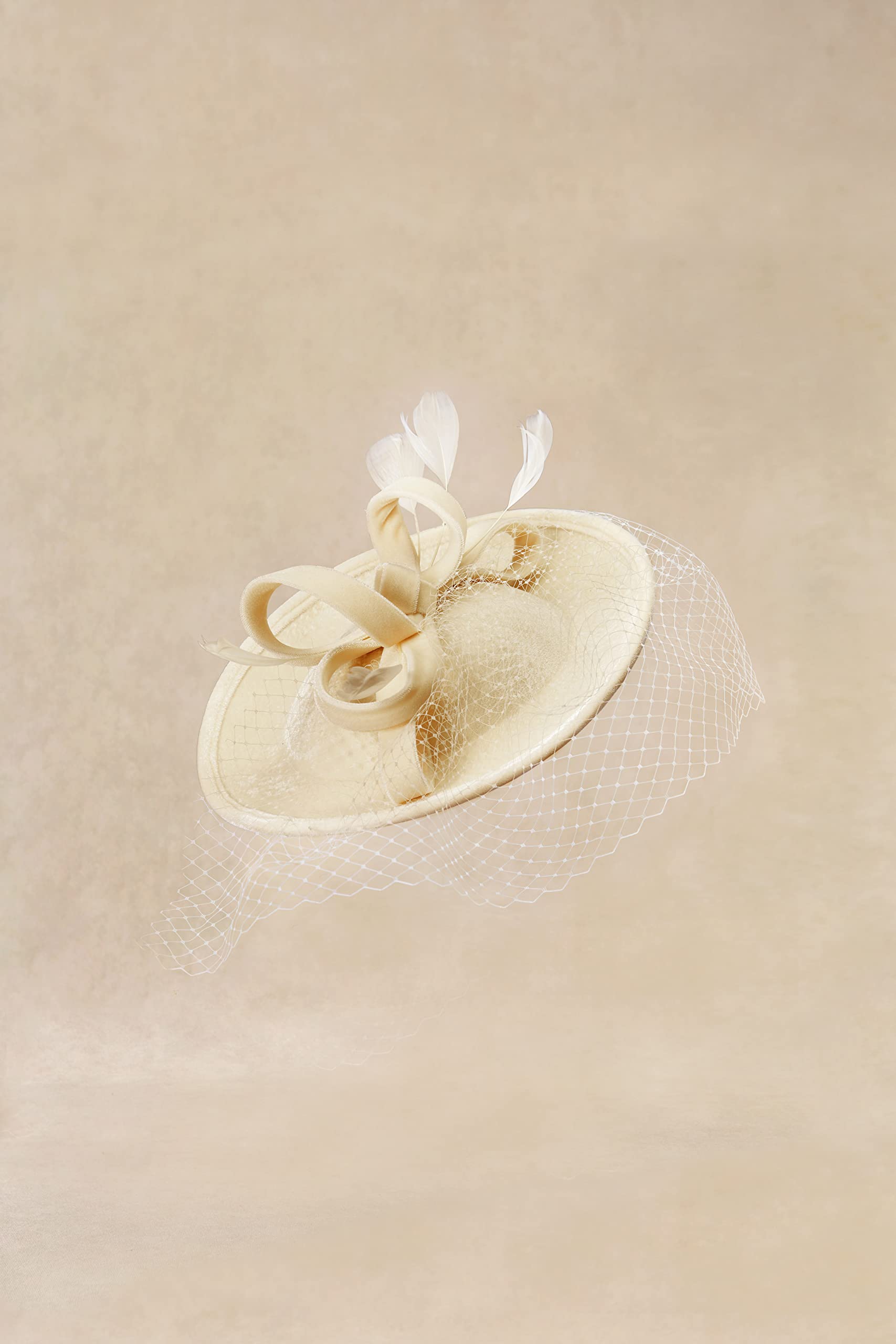 Elegant BABEYOND Tea Party Fascinator Hat - Kentucky Derby Cocktail Pillbox Headband for Women | Perfect for Weddings, Garden Parties & Horse Races
