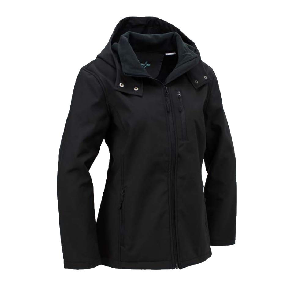 RESISTOL Sherry Cervi Women's SC Softshell Jacket - Lightweight Waterproof Windbreaker for Outdoor Riding & Equestrian Sports
