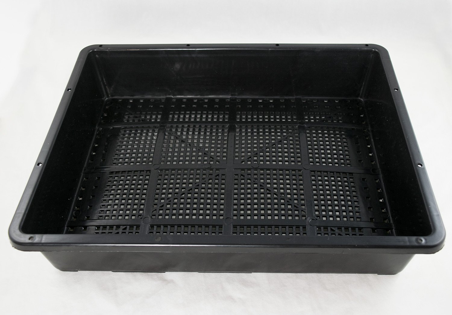 5 Pack Black Plastic Seedling Trays - 15