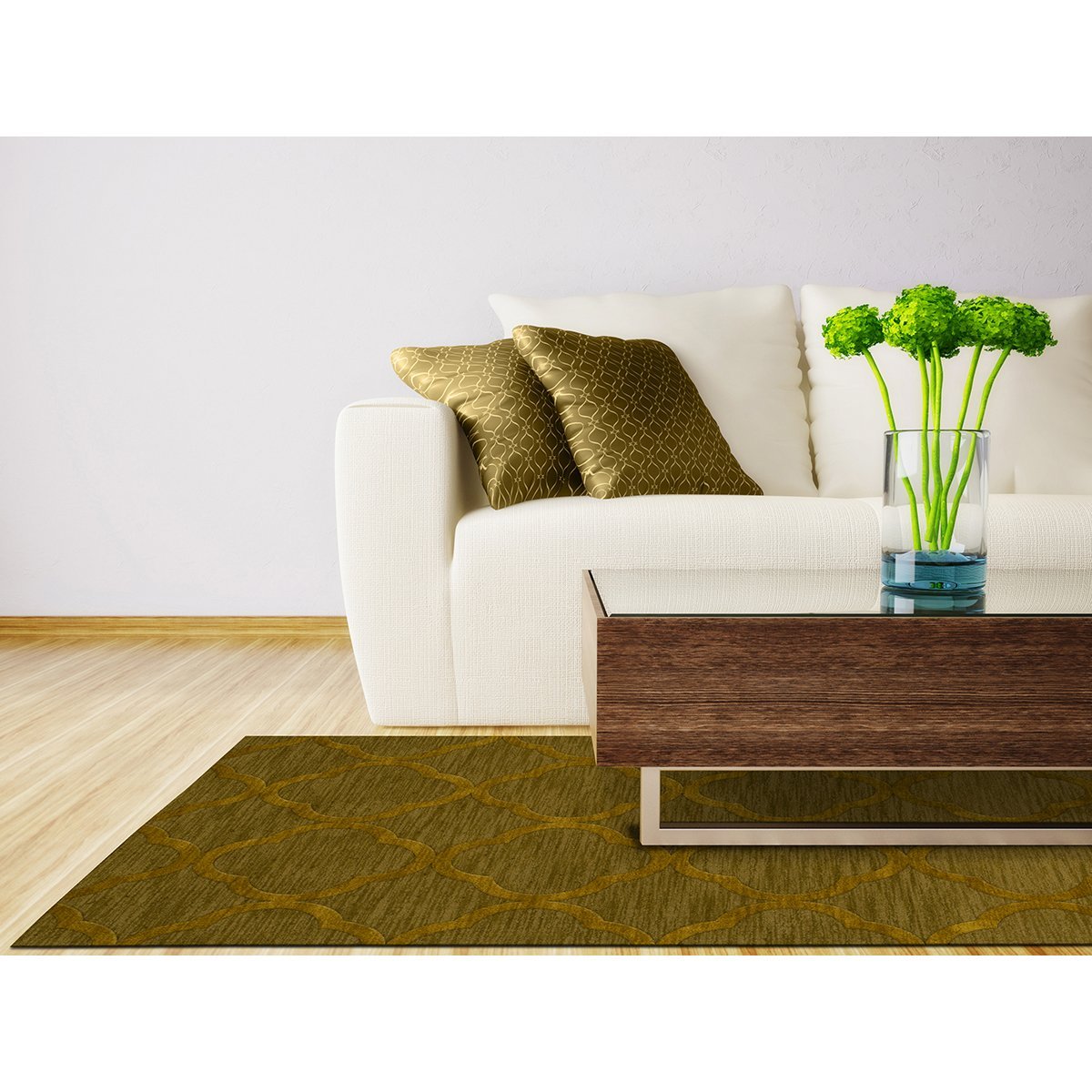 Dalyn Rugs Dover DV8 Rug 12x18 Feet - Soft Avocado Green Area Rug for Living Room, Bedroom, Dining Room | Durable & Stylish Home Decor