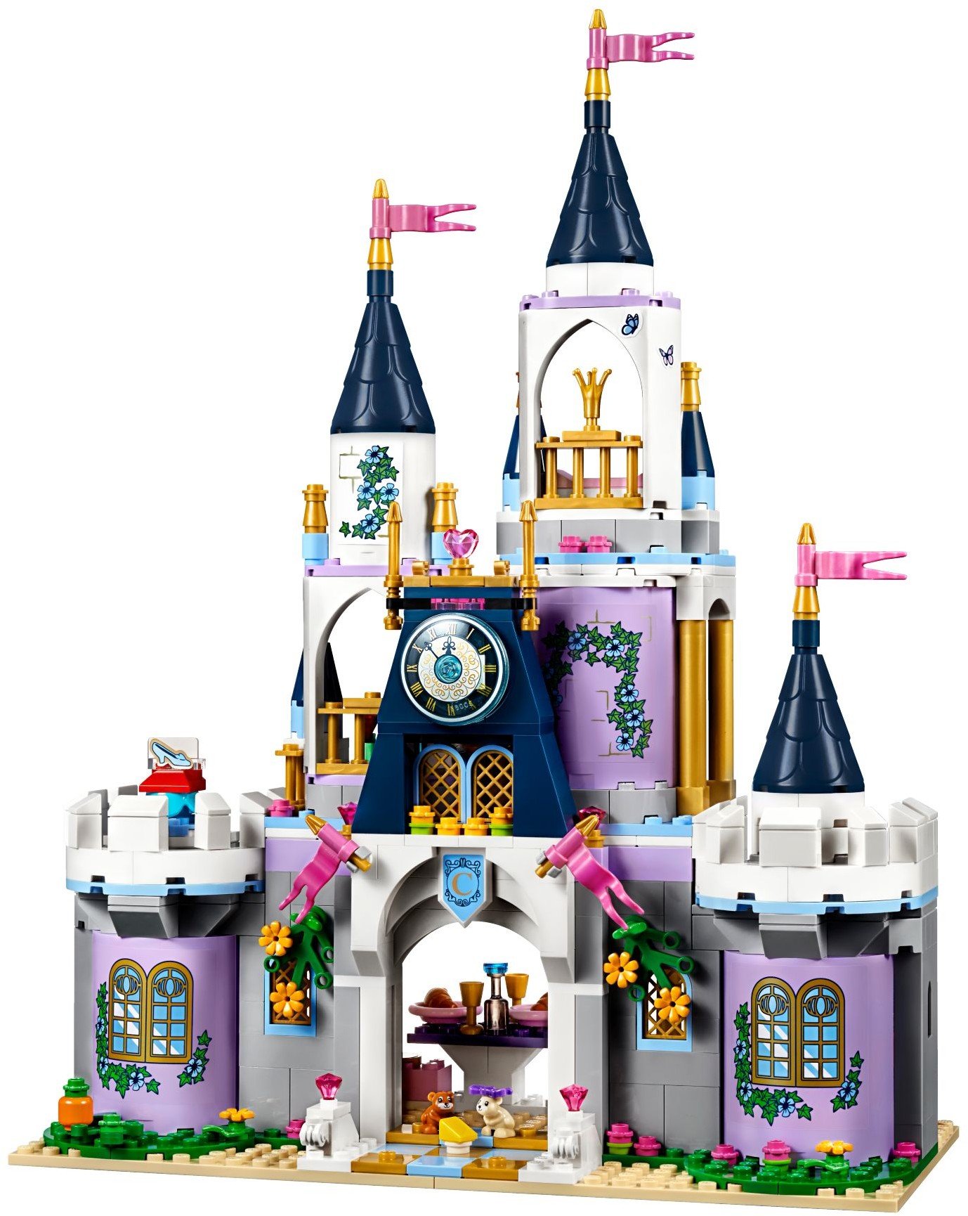 LEGO Disney Princess Cinderella's Dream Castle Building Set 41154 - 585-Piece Creative Construction Toy for Kids | Perfect for Birthday Gifts & Disney Princess Playtime