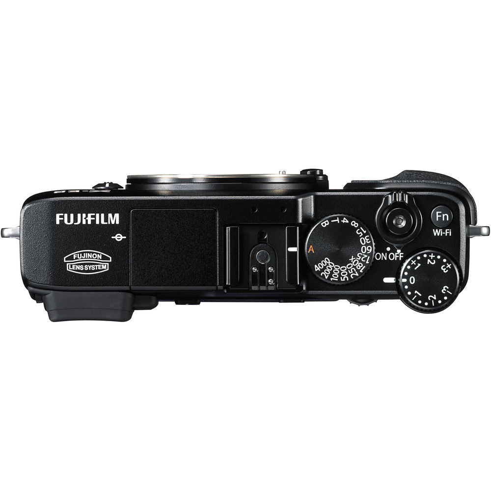 Fujifilm X-E2 Mirrorless Digital Camera 16.3MP APS-C Sensor - Black | Perfect for Travel Photography & Street Shooting