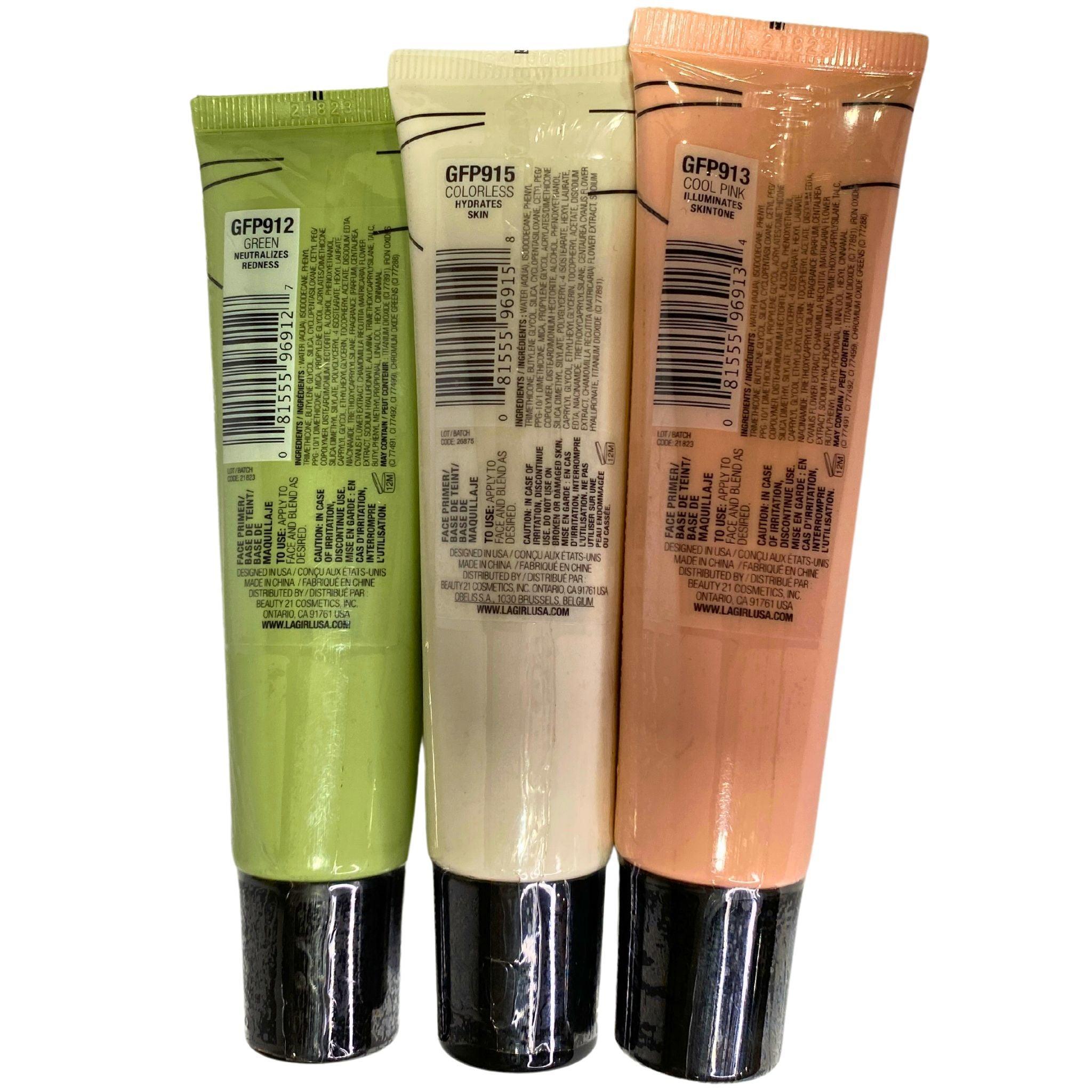 LA Girl Pro Prep HD Face Primer - 80 Pcs Bulk Lot - Oil-Free Makeup Base for Flawless Foundation Application - Perfect for Professional Makeup Artists & Beauty Salons