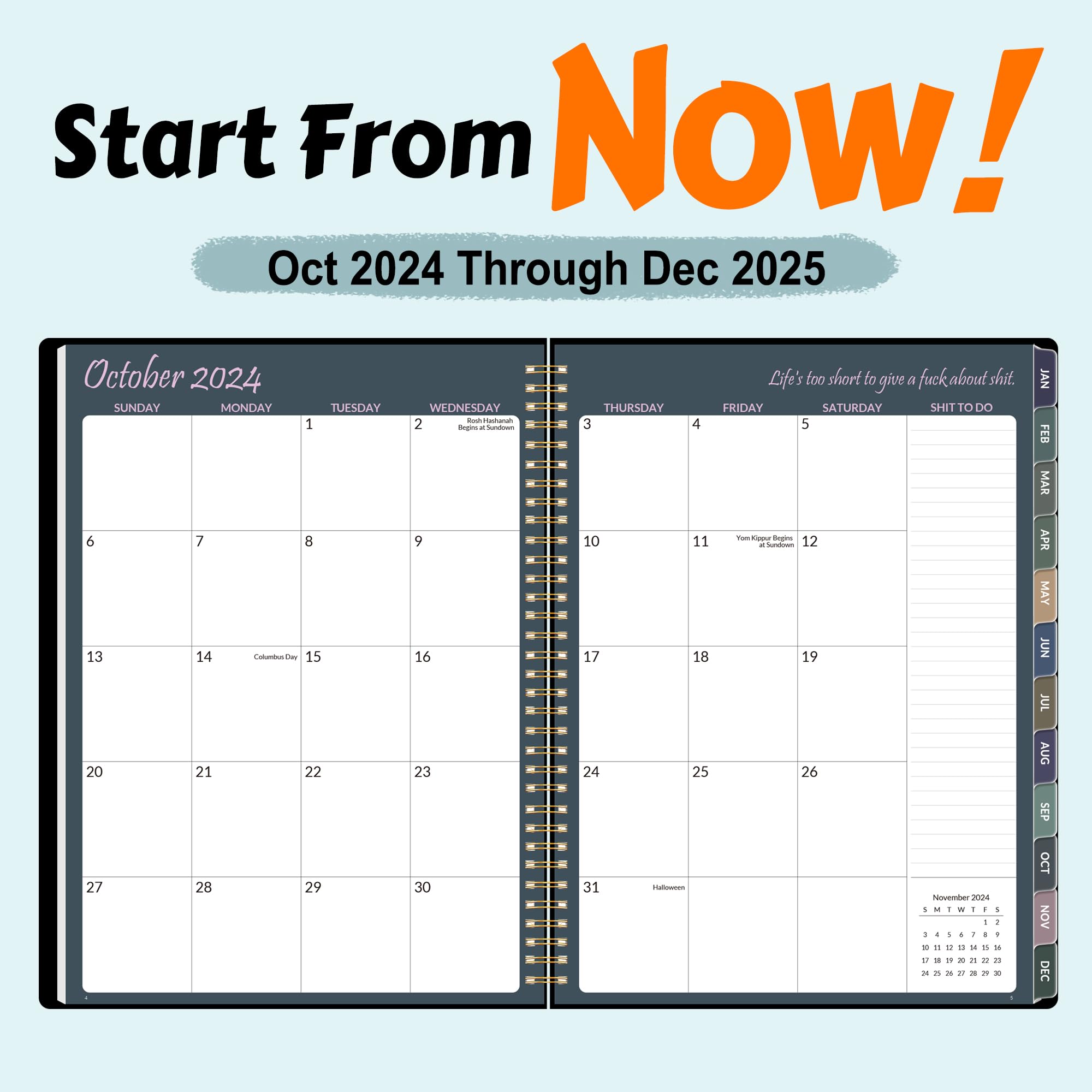 2025 Fuck It Planner for Women - 8.5