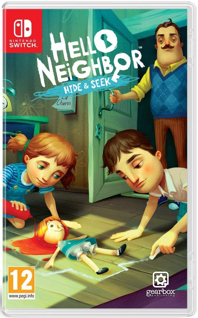 Hello Neighbor Hide & Seek Game for Nintendo Switch - Family-Friendly Stealth Adventure Party Game for Kids & Adults