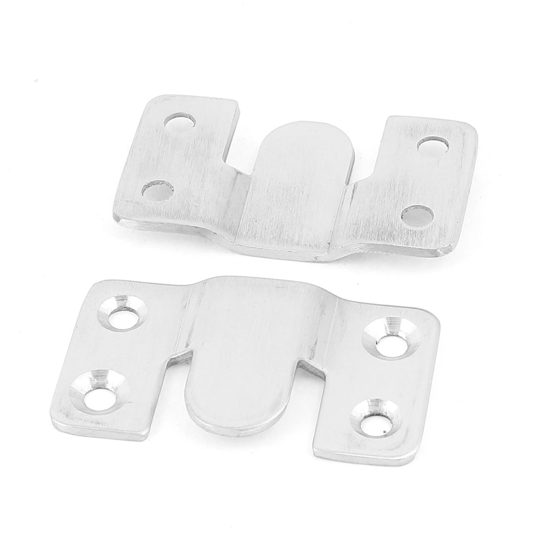 uxcell Stainless Steel Universal Sectional Sofa Connector Bracket Set - 2 Pack - Heavy Duty Furniture Hardware for Modular Couch, Sectional Sofa & Home Decor Assembly