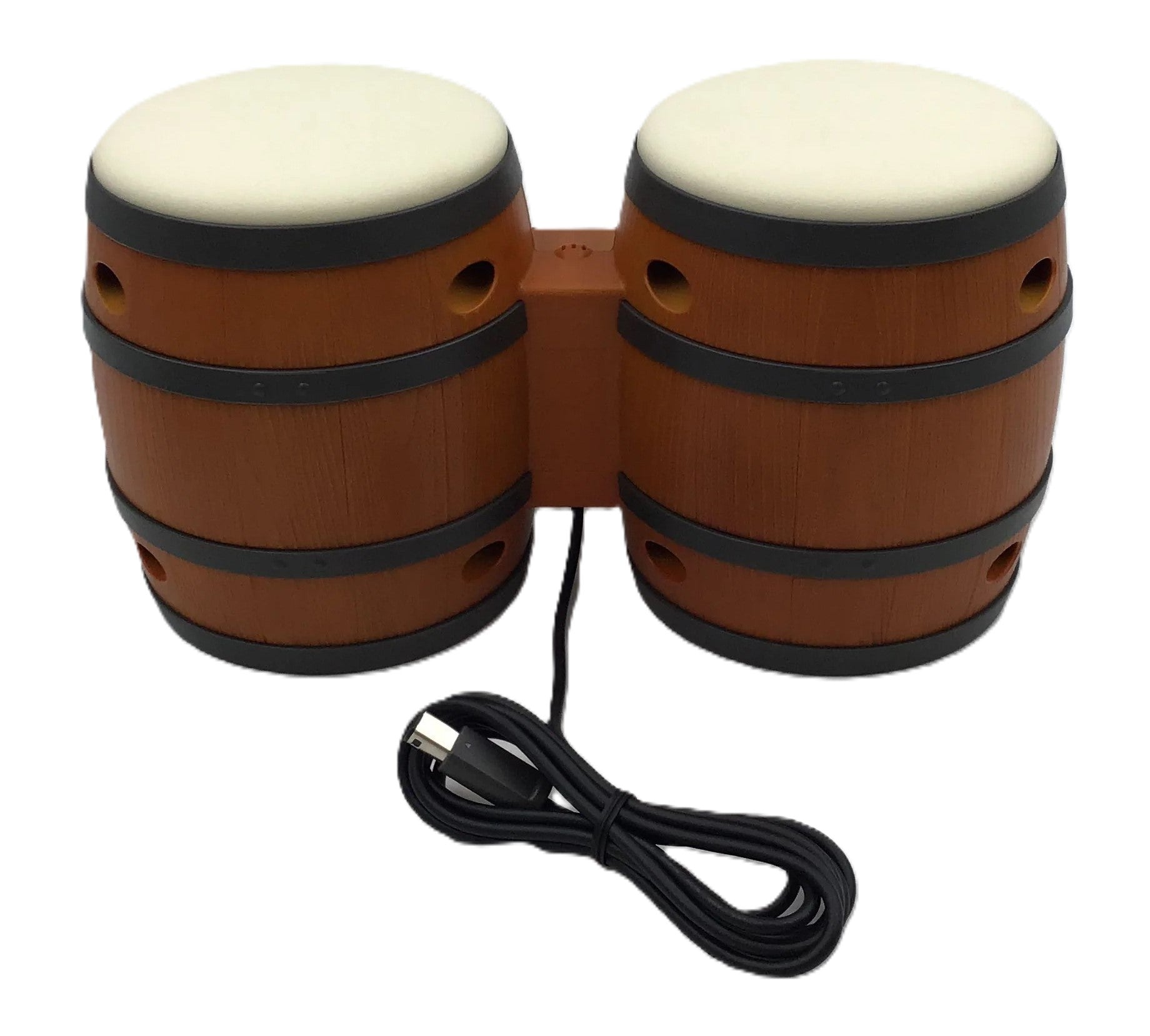 Original Nintendo Donkey Kong Bongo Drums for GameCube - Authentic Rhythm Game Controller for Donkey Konga & Jungle Beat - Perfect for Retro Gaming Parties & Nintendo Collectors