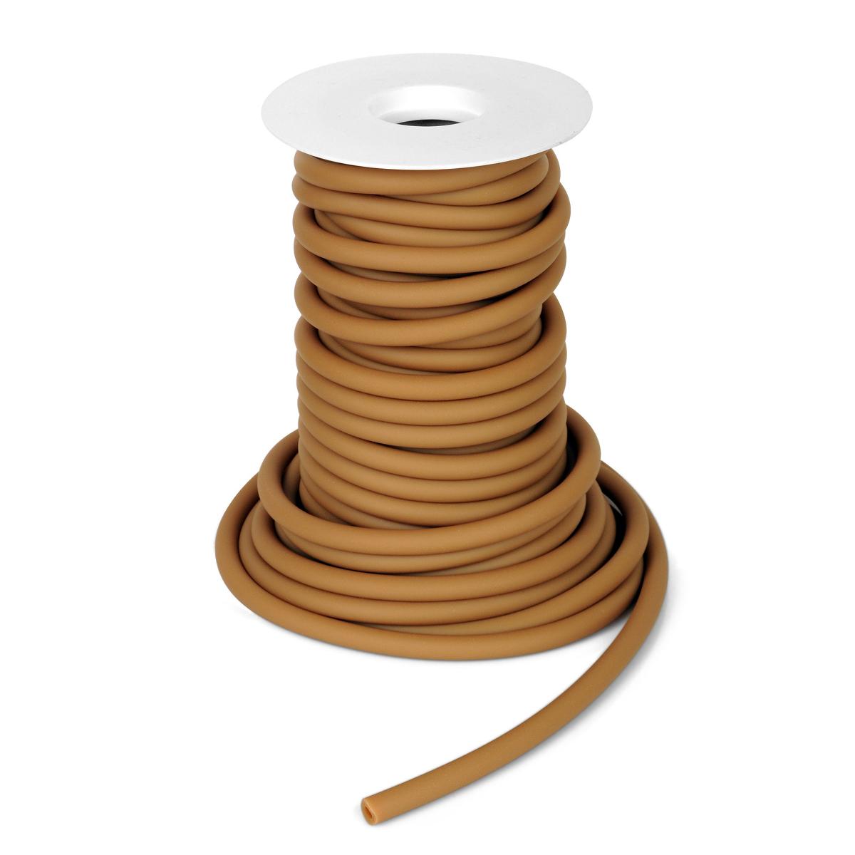 Premium Non-Sterile Amber Latex Tubing for Medical, Laboratory & Industrial Use - Flexible, Durable & Chemical-Resistant Tubing for IV, Fluid Transfer & Equipment Connections