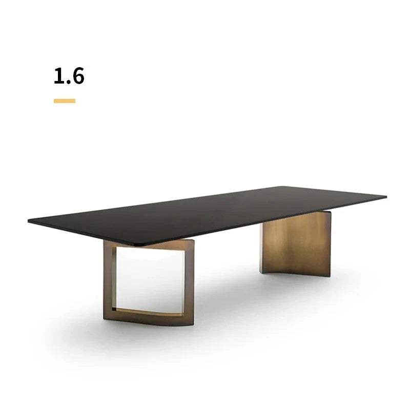 Elegant Luxury Dining Table - Modern Solid Wood Design for Formal Dining Rooms & Entertaining Guests - Perfect for Family Gatherings & Dinner Parties
