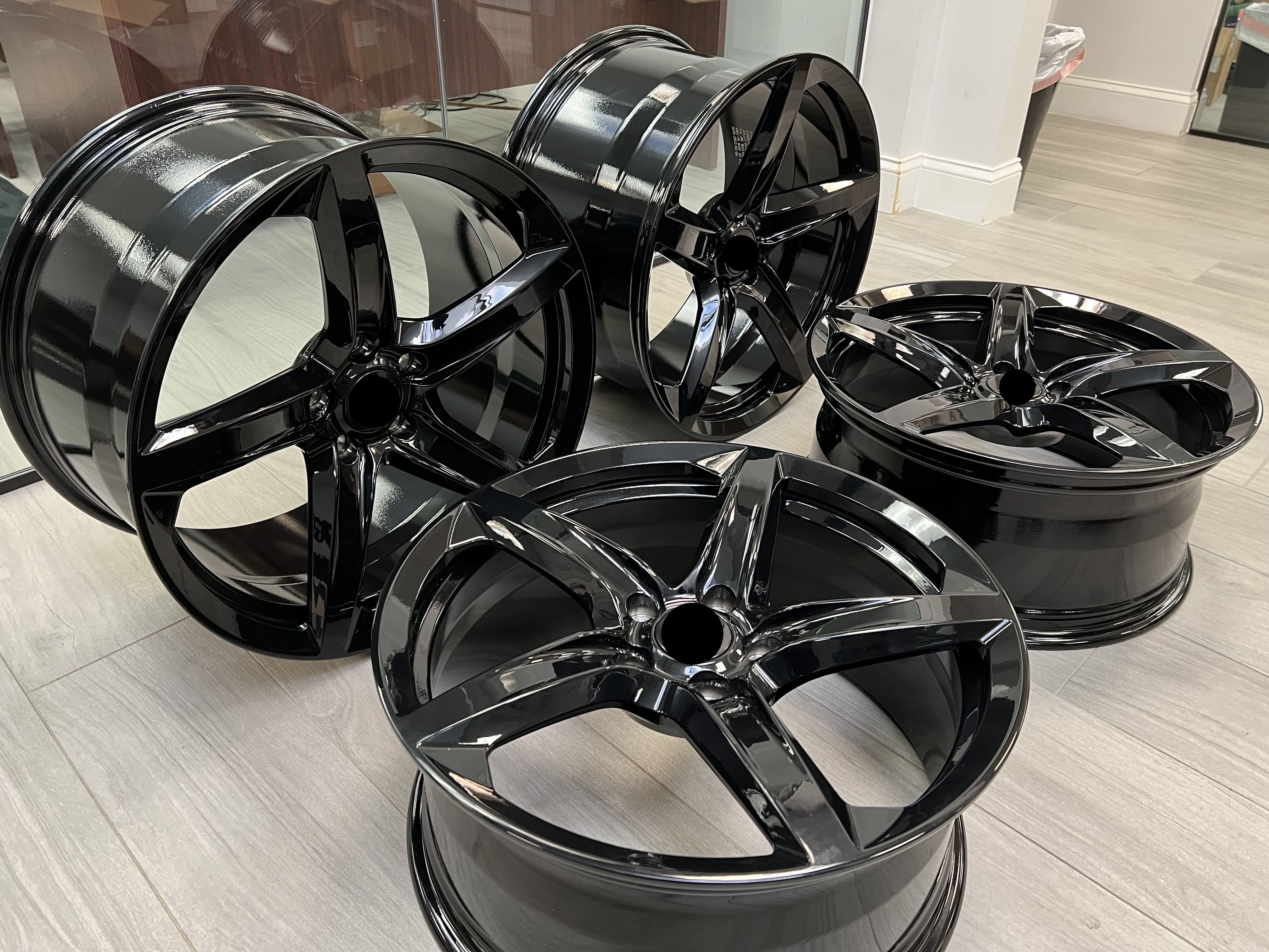 19/20 Z06 Style Forged Wheels for 2020-2024 Corvette C8 - Lightweight Performance Rims for Street Racing & Car Shows