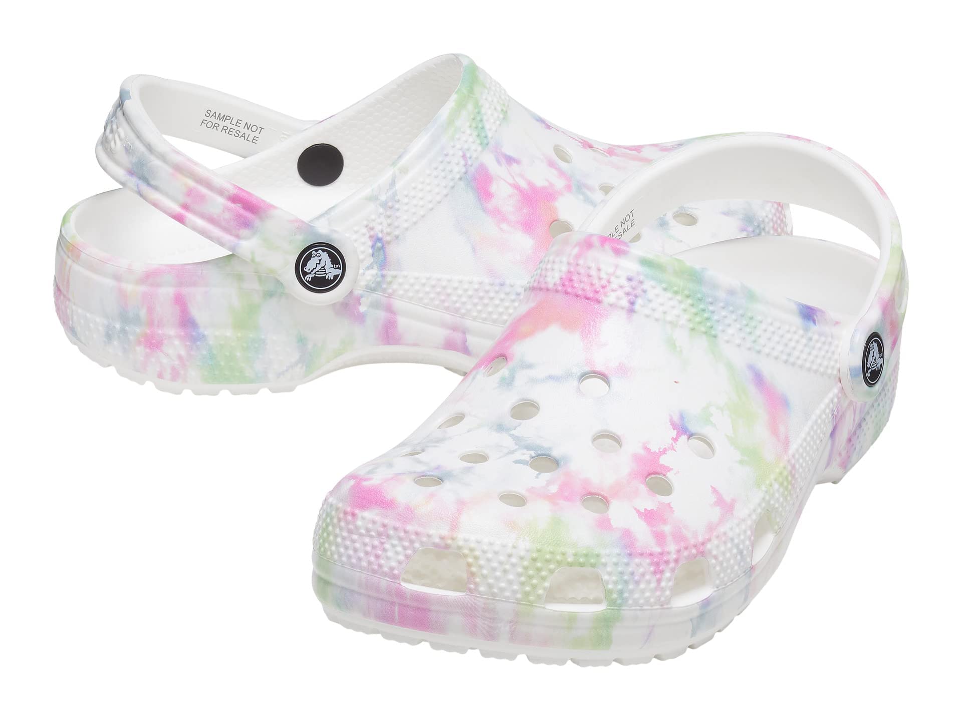 Crocs Classic Solar Rainbow Clogs | Comfortable & Lightweight Unisex Slip-On Shoes for Men & Women | Perfect for Beach, Pool, Garden & Casual Wear