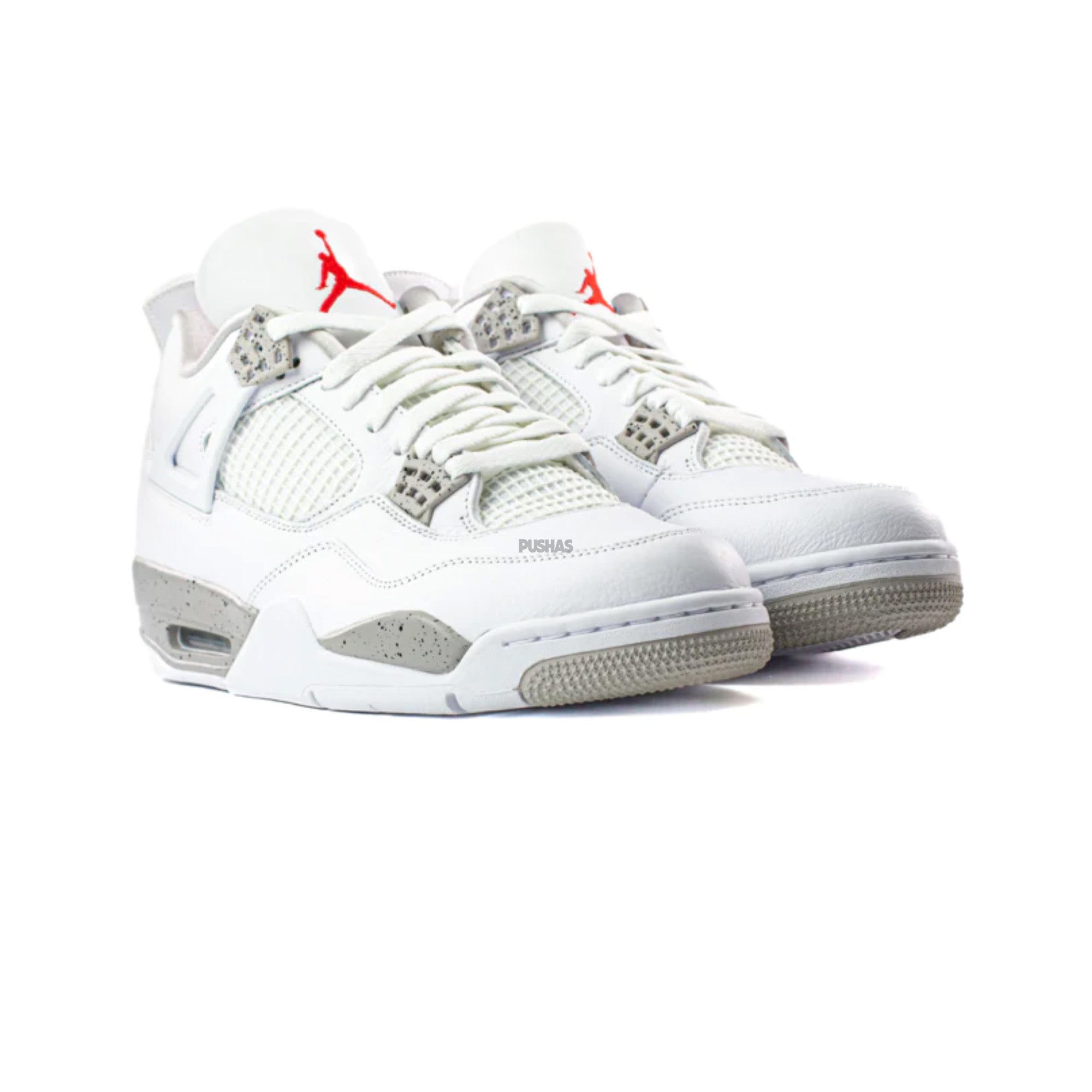 Air Jordan 4 Retro 'White Oreo' Men's Basketball Shoes 2021 Release - Comfortable Sneakers for Running, Gym & Streetwear Fashion