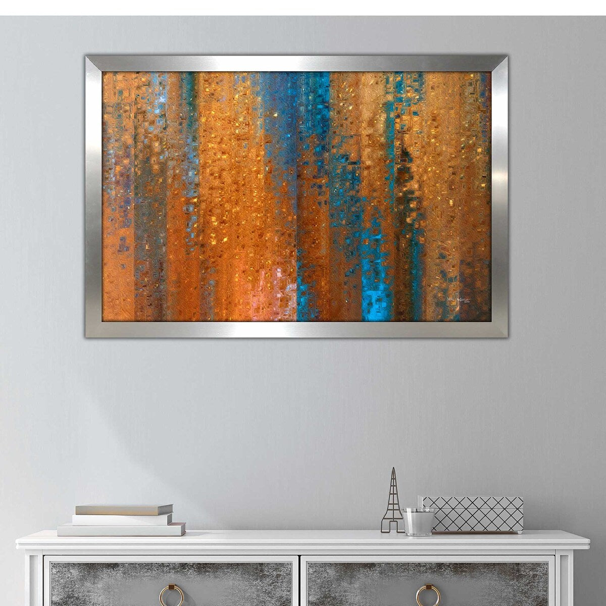 Acts 18:10 'I Am With You' Christian Wall Art - Mark Lawrence Scripture Print on Premium Acrylic - Perfect for Home, Office & Church Decor