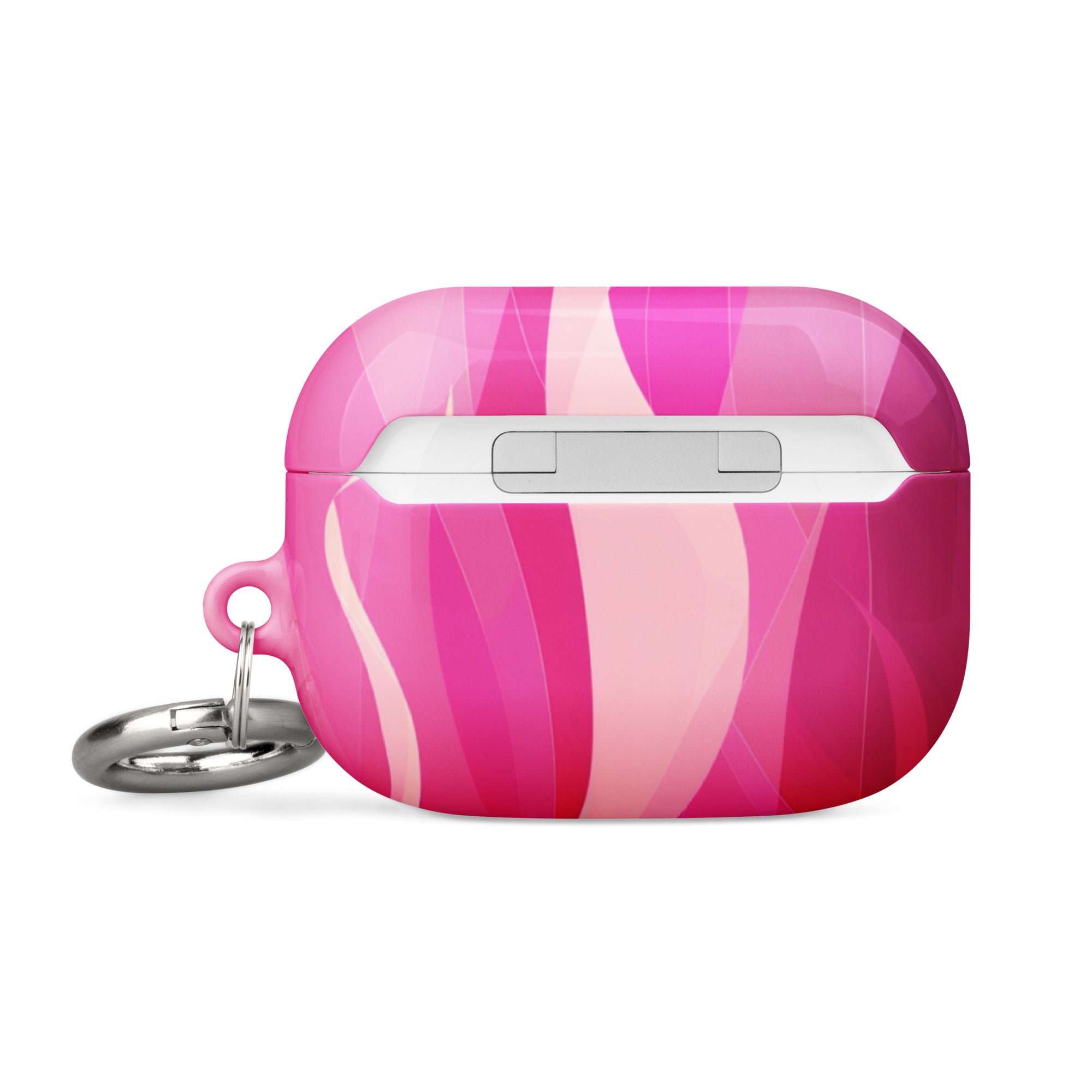 Fuchsia AirPods Case - Protective Cover for AirPods 1/2/3/Pro - Stylish & Durable Phone Accessory for Women & Girls - Perfect for Travel, Work & Gym