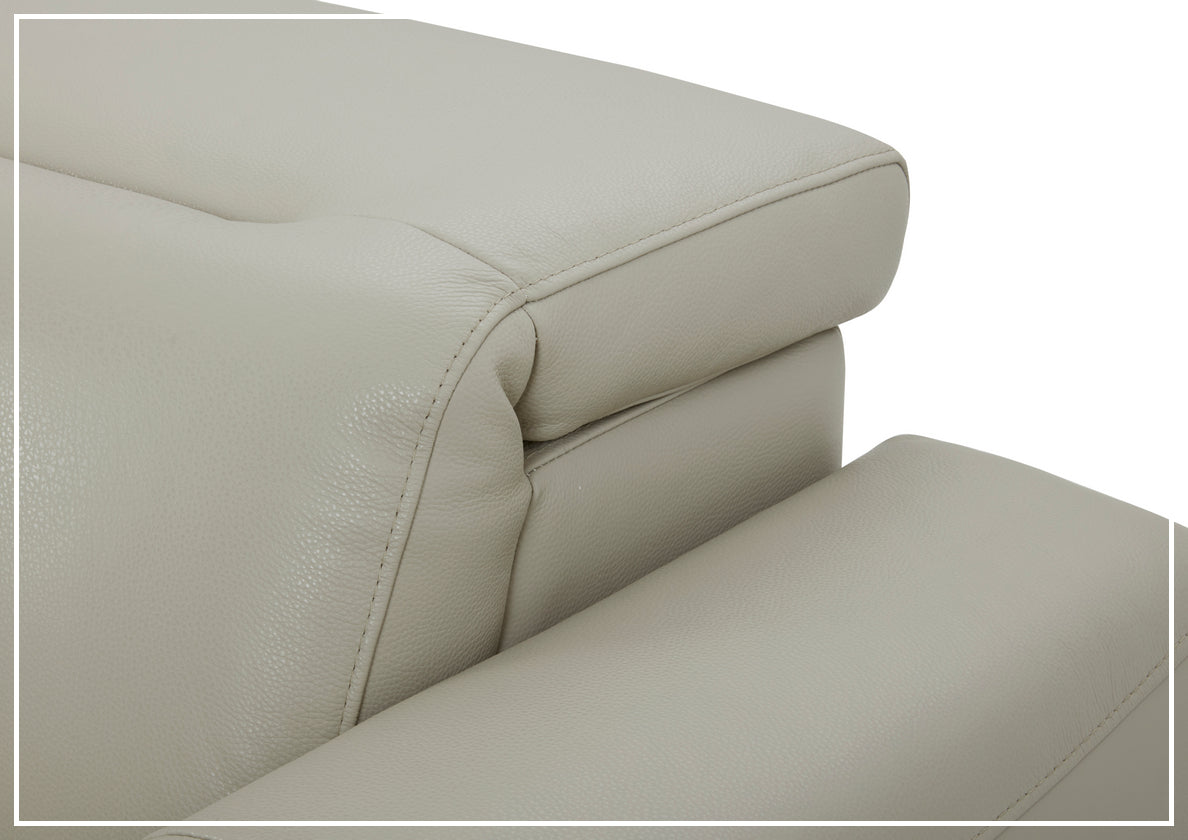 Gio Italia Picasso 6-Piece Motion Recliner Sectional Sofa Set with Power Recline & Cup Holders - Modern L-Shaped Living Room Furniture for Home Theater & Family Gatherings