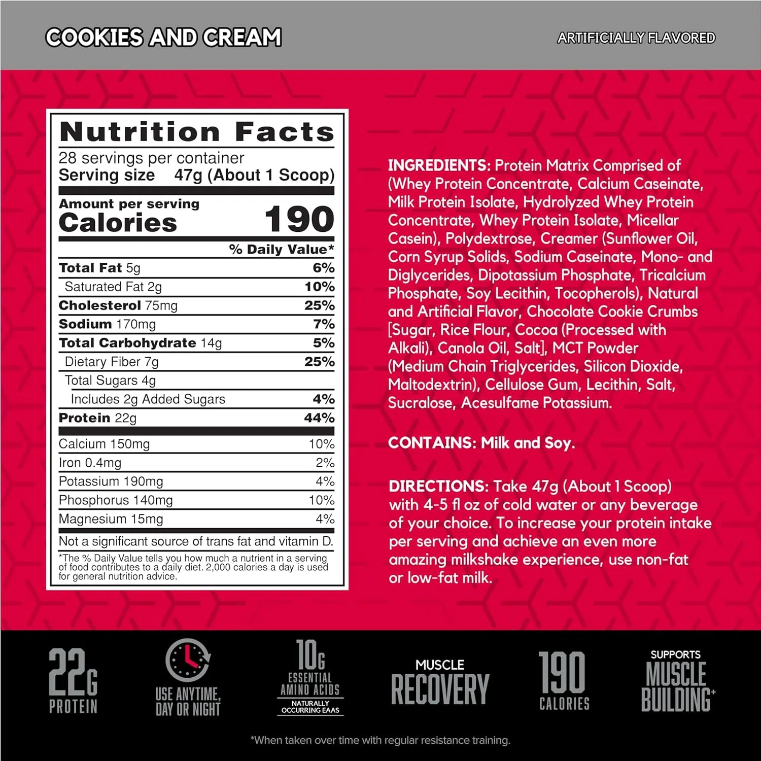 BSN Syntha-6 Protein Powder - Premium Whey Protein Blend for Muscle Recovery & Growth - Ideal for Post-Workout, Meal Replacement & Fitness Enthusiasts
