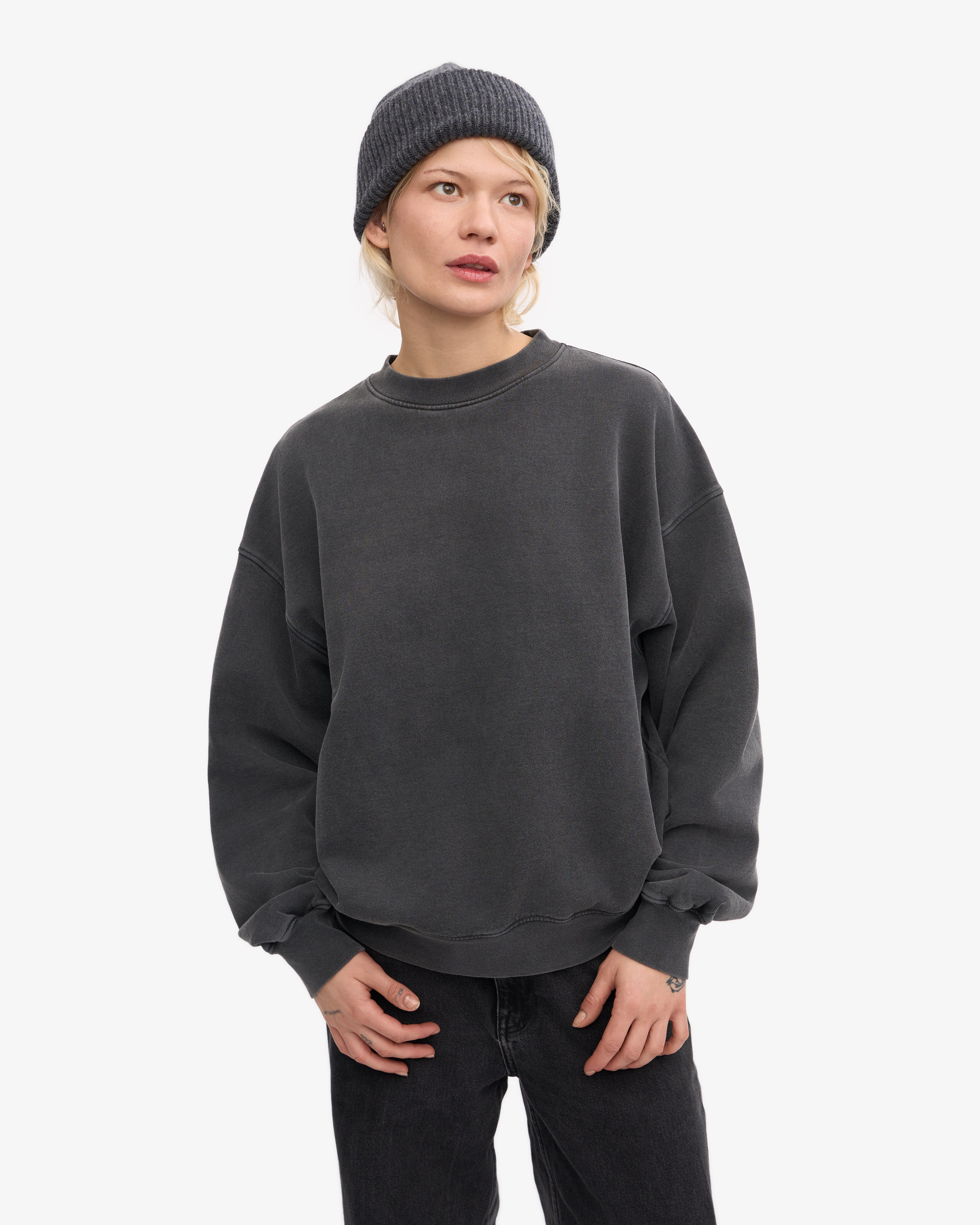 Premium Merino Wool Beanie for Men & Women - Soft & Warm Winter Hat in Lava Grey - Perfect for Skiing, Hiking & Outdoor Activities