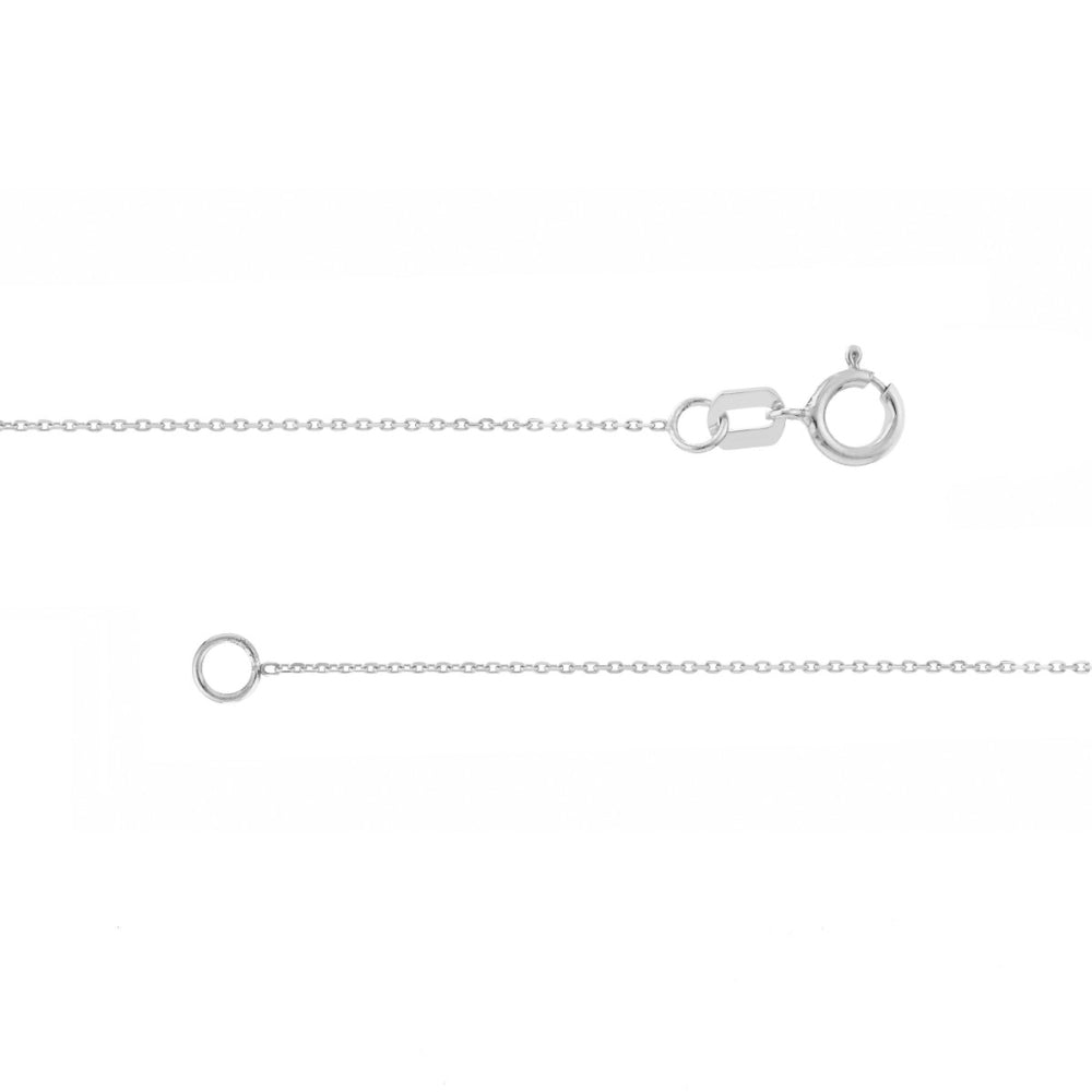 14K Gold Diamond Cut Cable Chain Necklace - 20 Inch Dainty & Elegant Jewelry for Women - Perfect for Everyday Wear, Layering & Special Occasions
