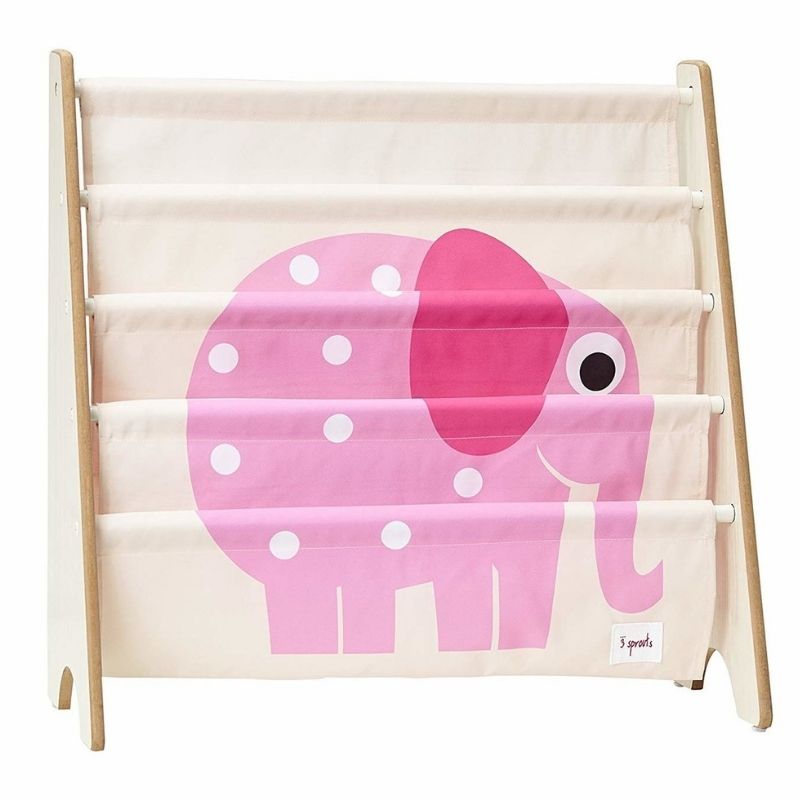 3Sprouts Kids Book Racks - Sturdy & Stylish Bookshelf for Children's Room, Nursery, Playroom - Organize Books, Toys & Decor - Perfect for Home, School & Daycare